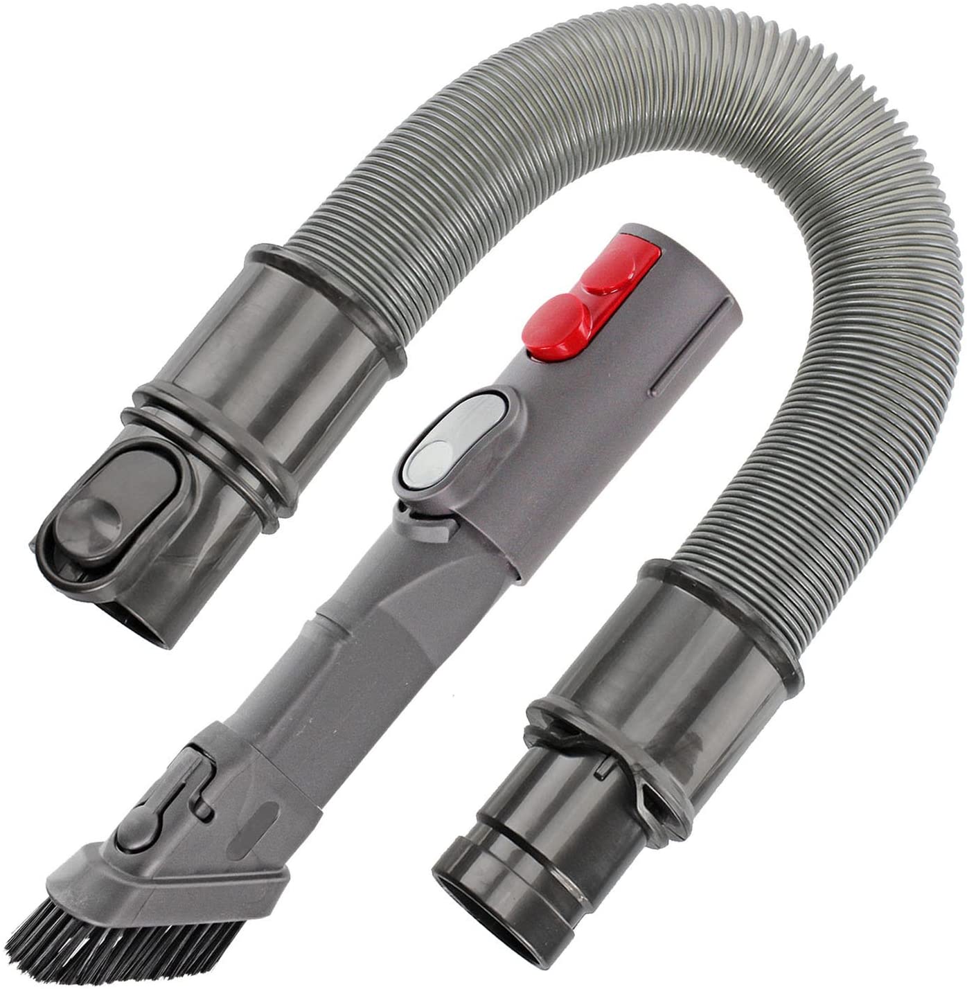 1.4m Compact Extension Hose + Combination Crevice/Dusting Brush Tool Kit for Dyson CY22 CY23 Cinetic Big Ball Animal Vacuum Cleaner