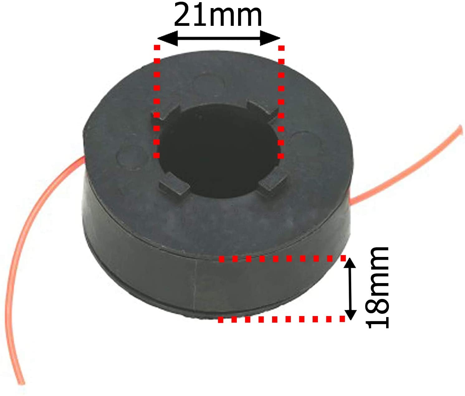 Line Spool Feed Cord for Wolf Grass Trimmer Strimmer