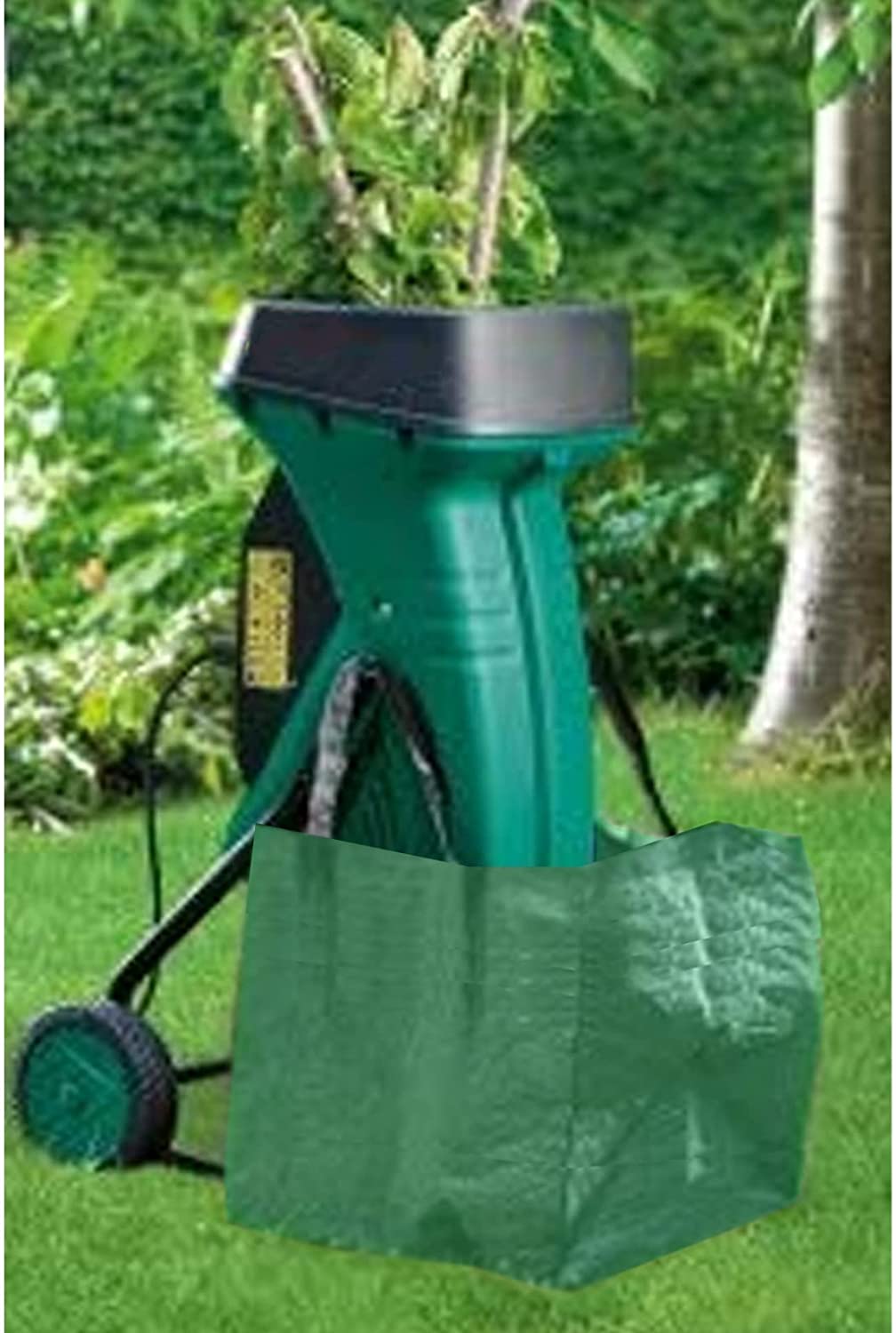 Garden Shredder Collection Bag Cover Waste Sack Reusable 120L 45 x 45 x 60 cm (Pack of 3)