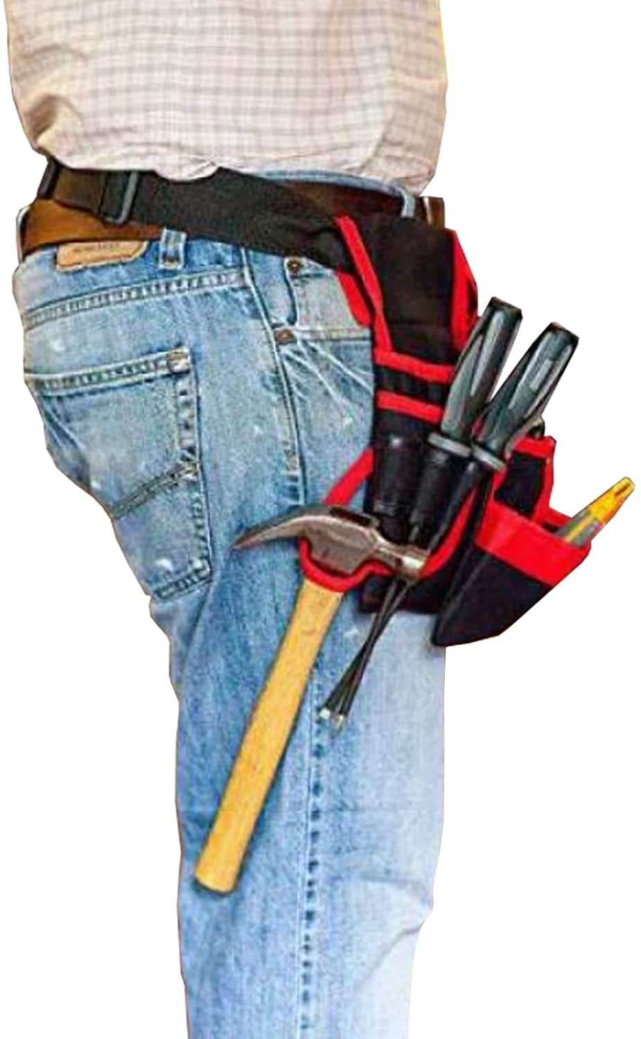 4.8 Mini Screwdriver Cordless Rechargeable Electric 20 Pocket Double Tool Belt