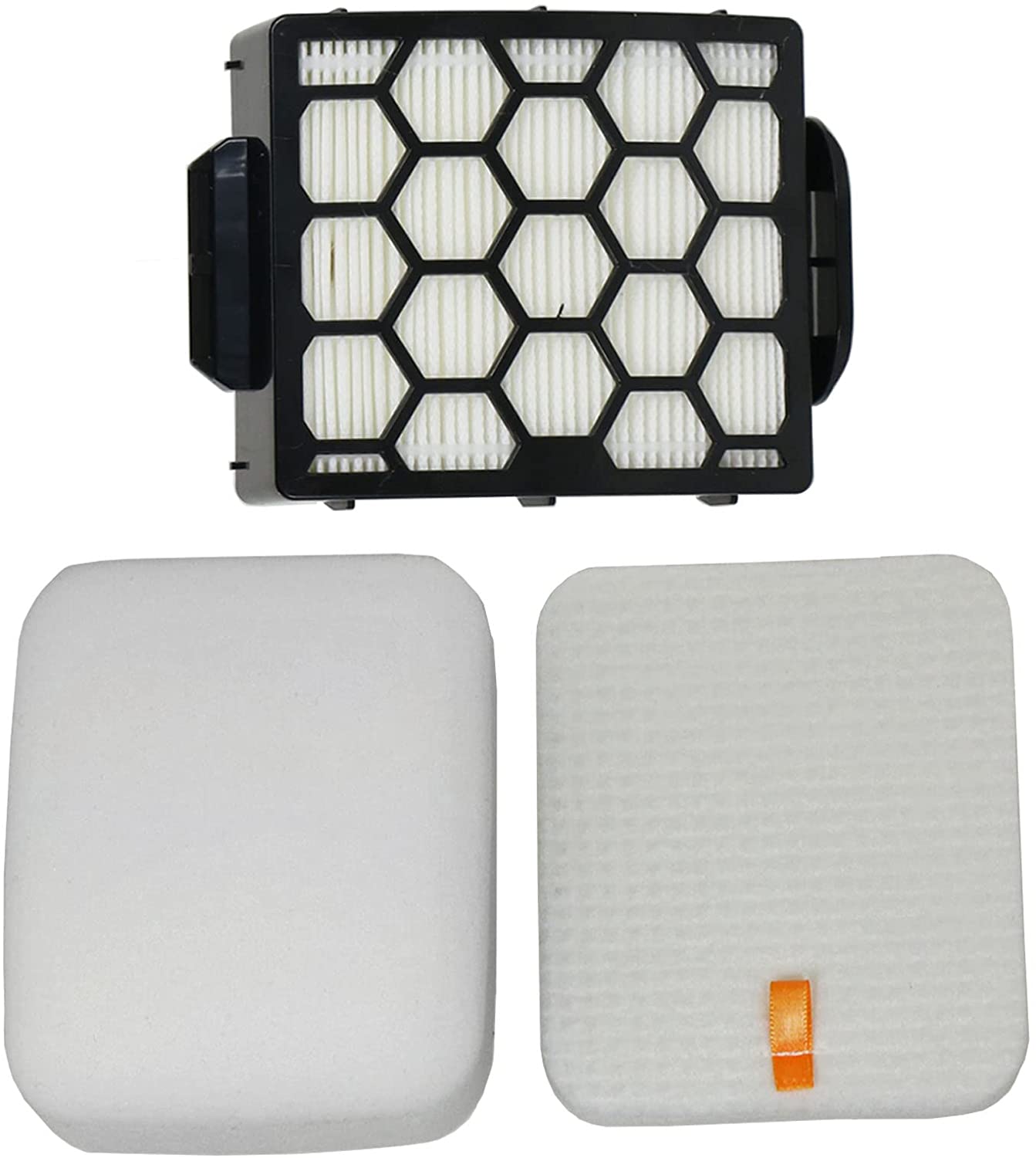 Filters for SHARK NV602 NV602UKT Lift-Away NV702 NV702UK Duoclean Vacuum Filter (3 of Each)