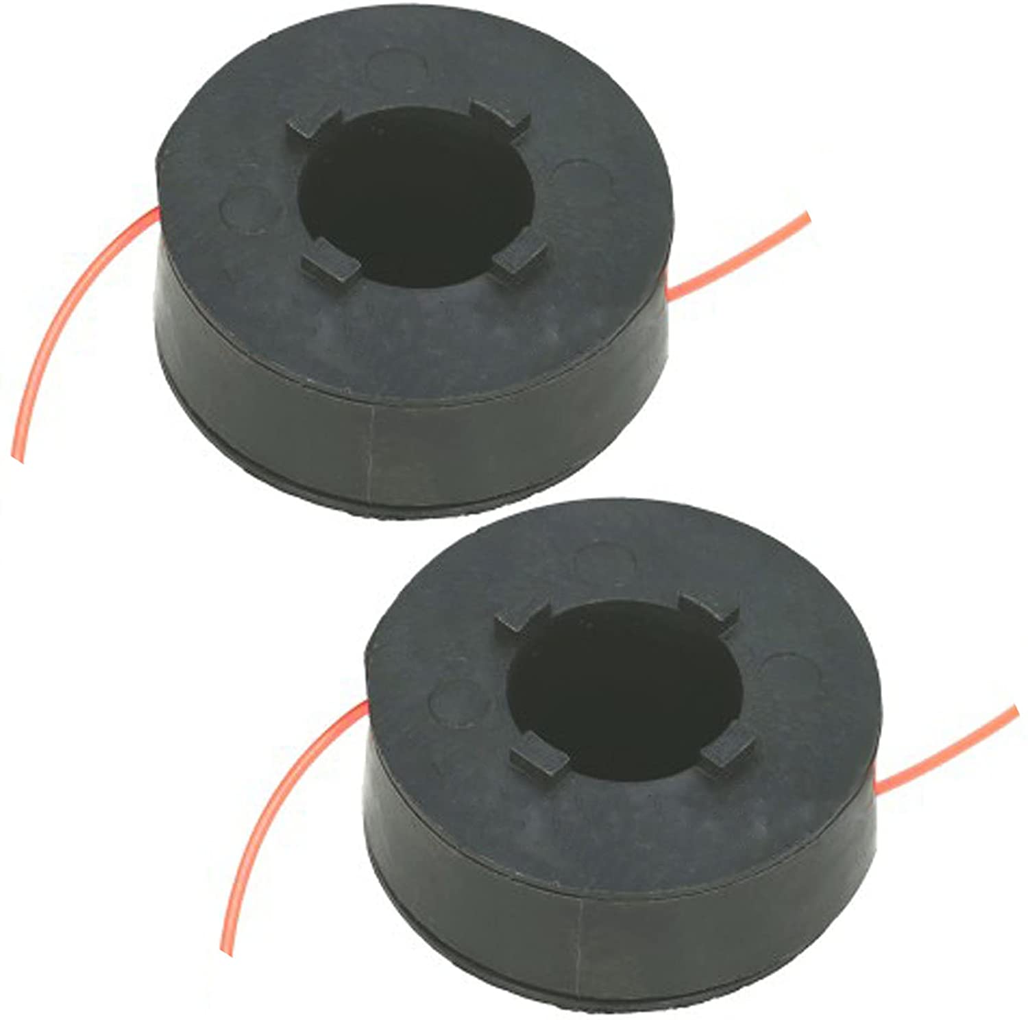 Spool Feed Cord for POWERBASE Grass Trimmer Strimmer 6070095 LTA055 BBF-001 (Pack of 2)
