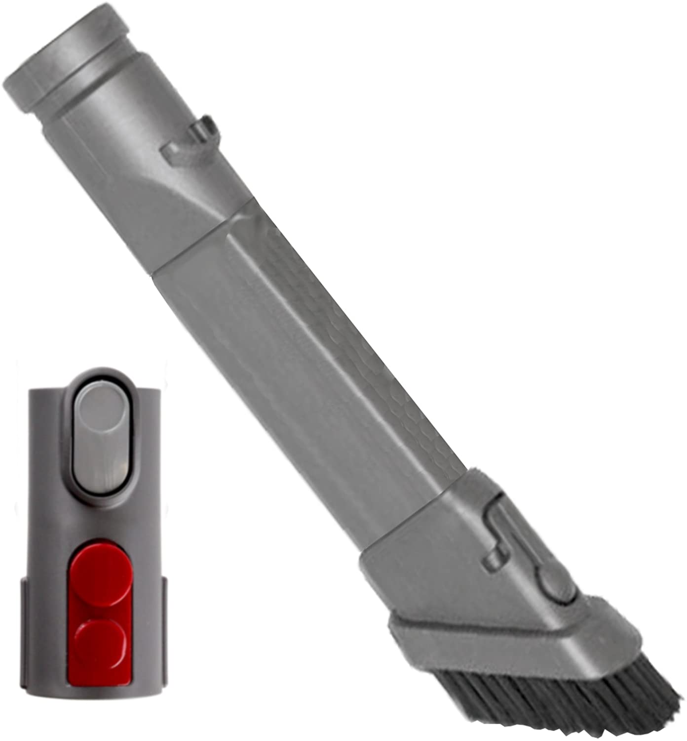 1.4m Compact Extension Hose + Combination Crevice/Dusting Brush Tool Kit for Dyson CY22 CY23 Cinetic Big Ball Animal Vacuum Cleaner