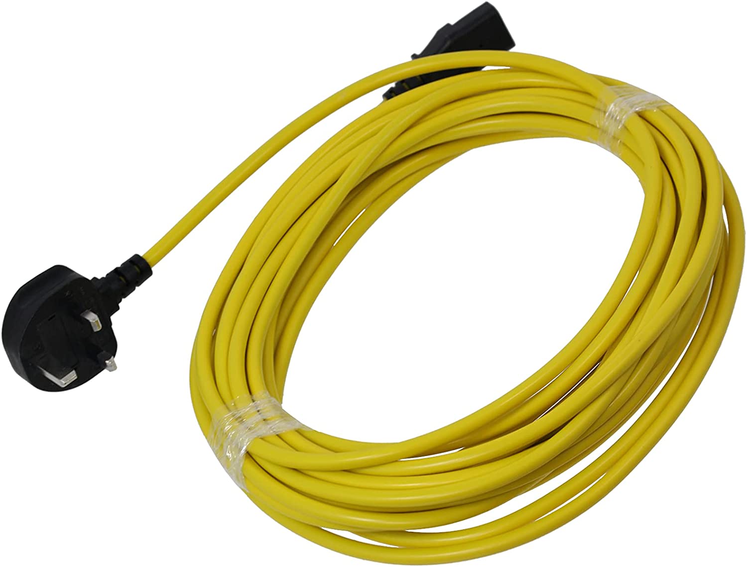 Mains Power Cable + Plug for Karcher Vacuum Cleaner T7/1 T9/1 T10/1 T12/1 12M UK plug