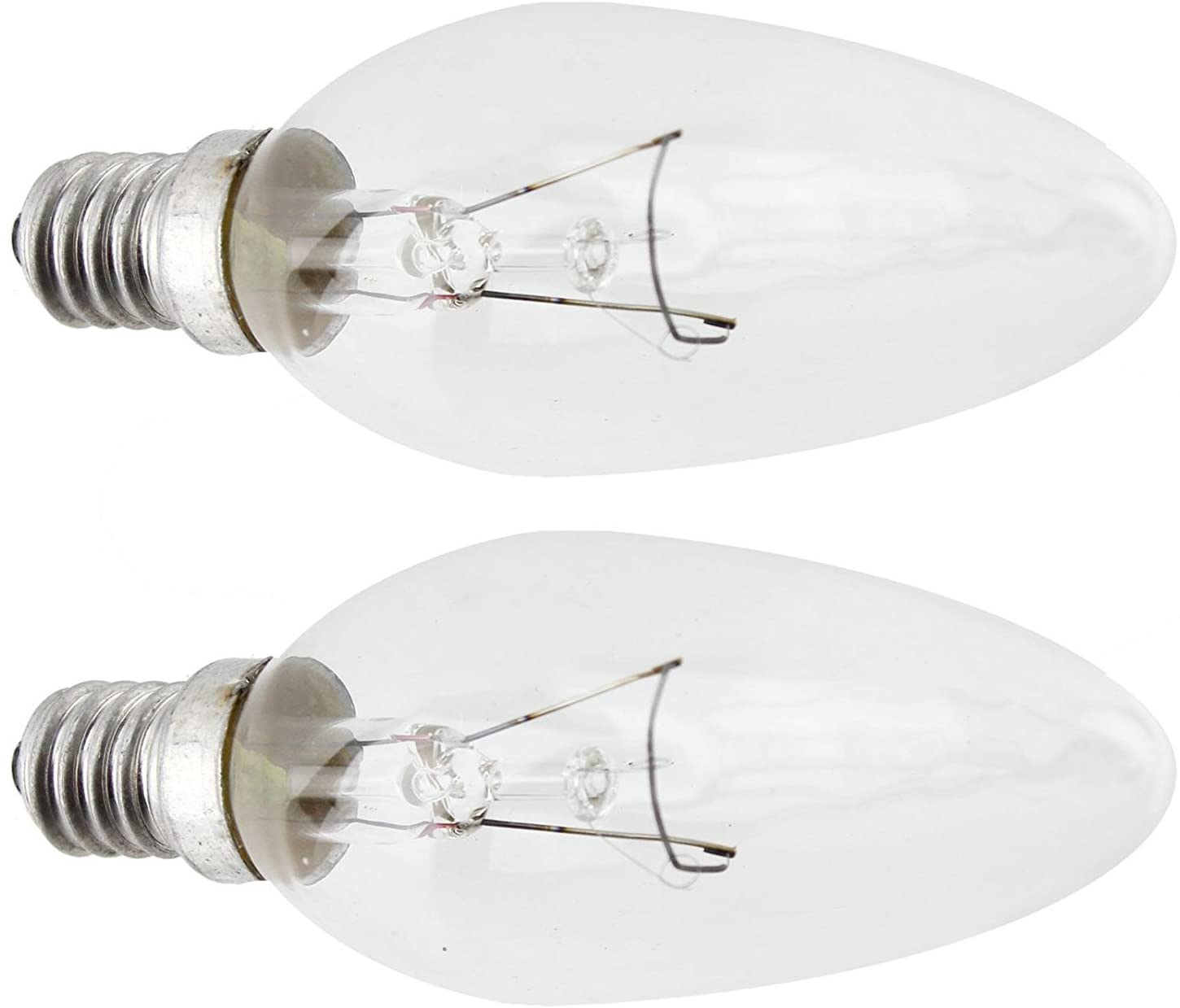 Dimplex FP9610 Genuine 40W Candle Screw SES Lamp Bulb Heater Fire E14 x 2