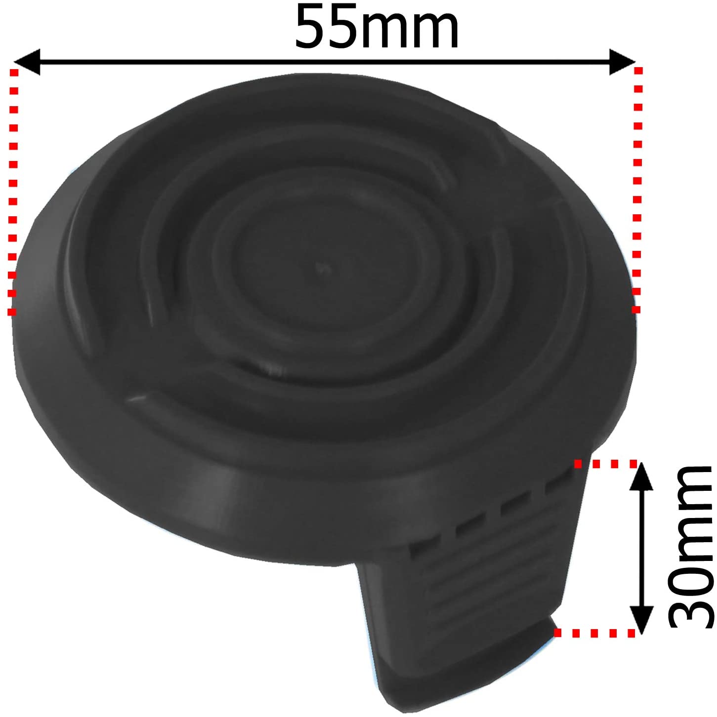 Line Spool & Cover for WORX WG150E WG151E WG151E-A Strimmer Trimmer (Pack of 2)