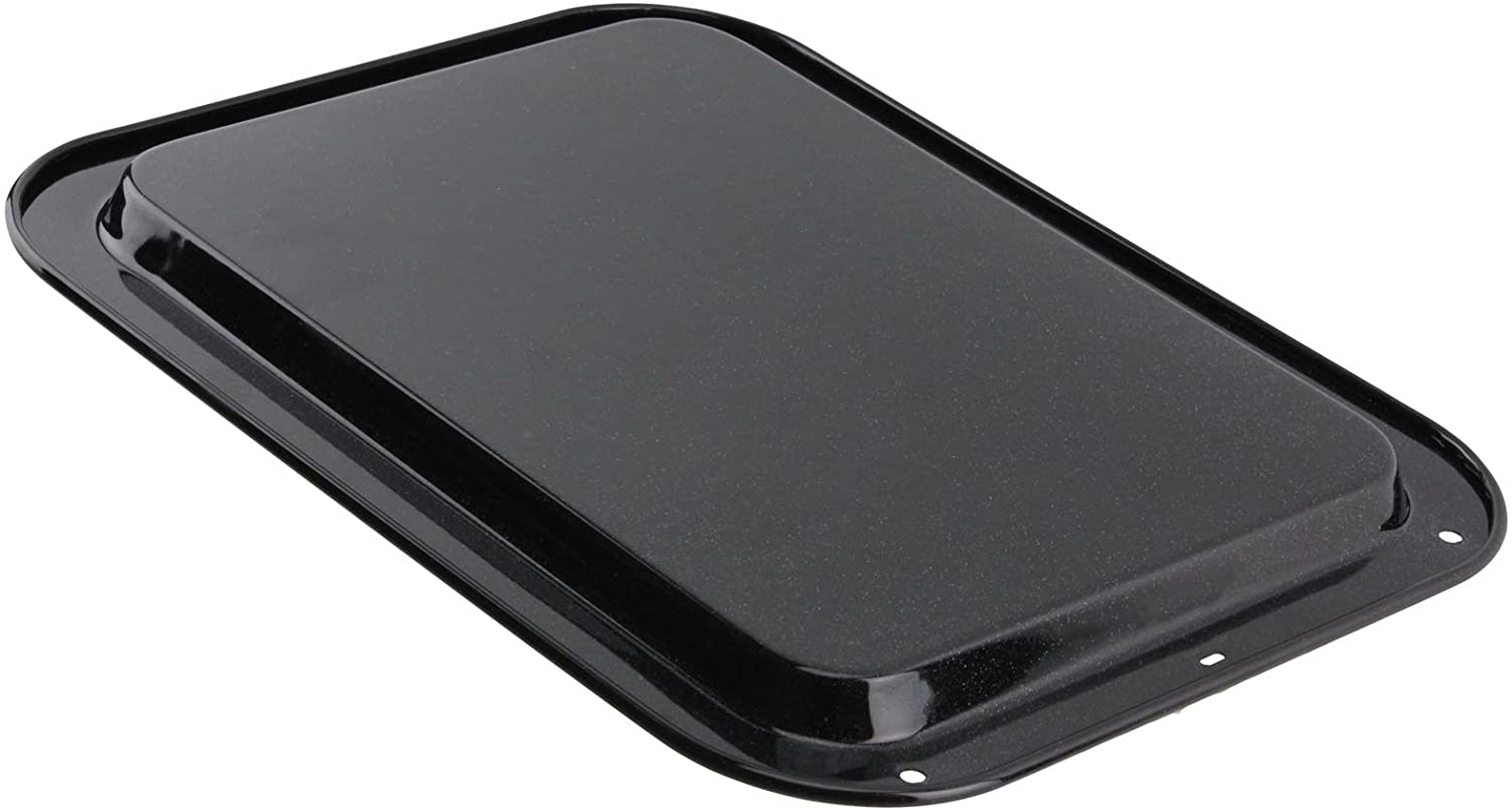Shallow Medium Vitreous Enamel Oven Baking Tray 36.5 x 28.5 cm