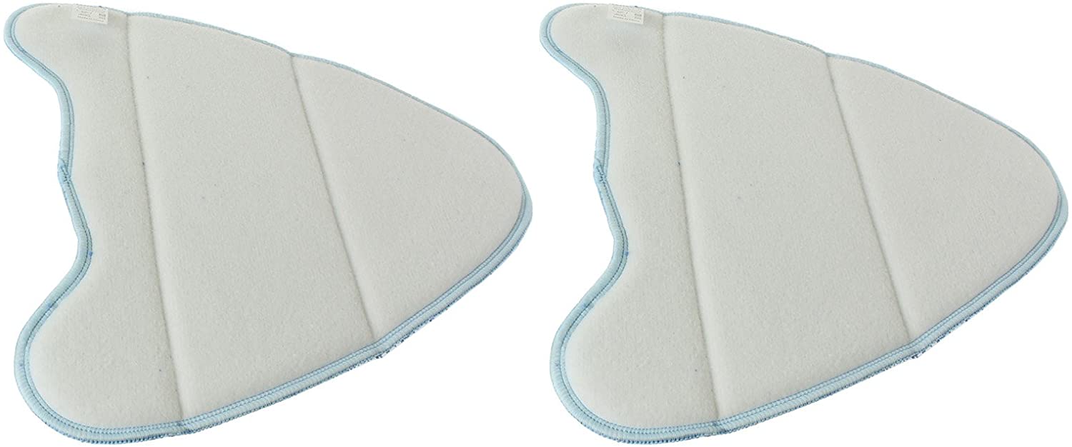 Microfibre Cleaning Pads for Holme HDSM4001 Steam Cleaner Mops (Pack of 2)