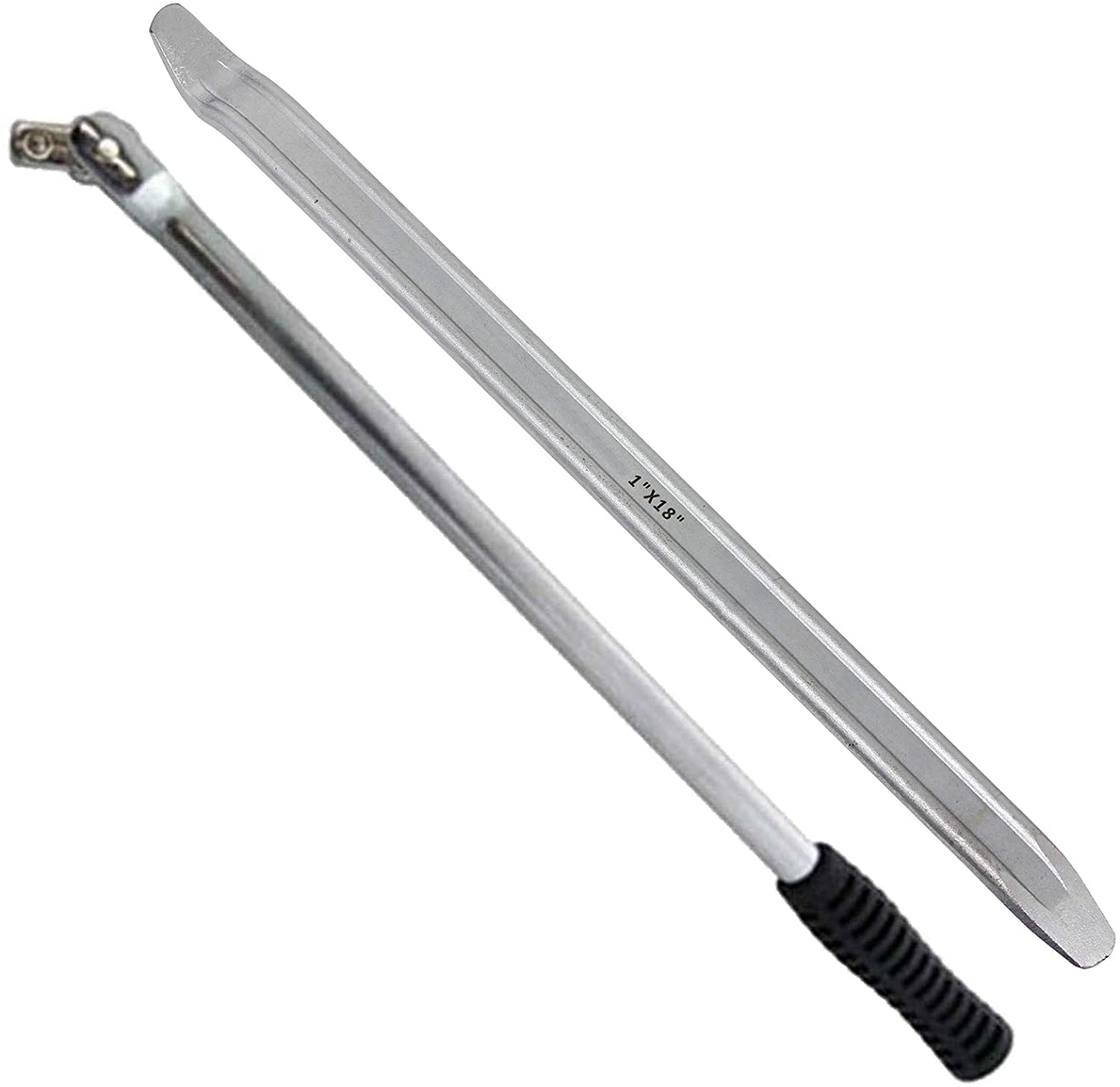 1/2'' Drive Breaker Bar Wheel Balance Flexi Knuckle + 18" Tyre Iron