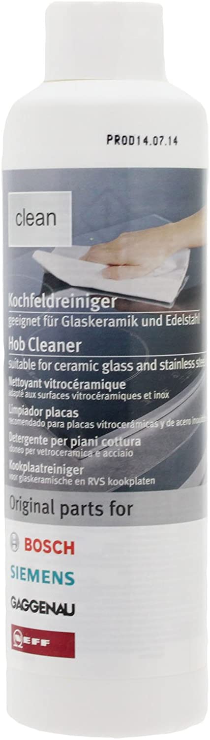 BOSCH Cooker Glass & Ceramic Hob Cleaning Maintenance Kit (Pack of 2)