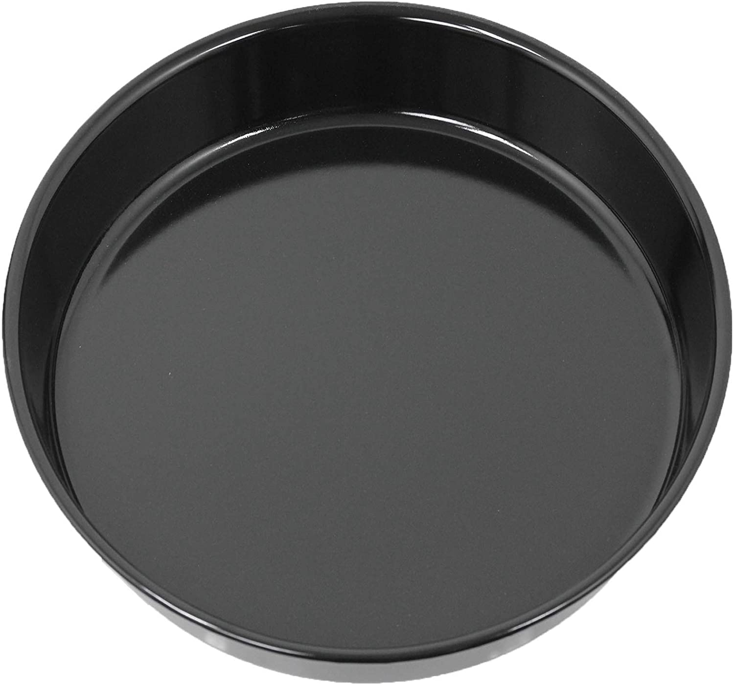 Oven Baking Roasting Tray Round Oval Tin Pan Rack Large Deep 400mm x 55mm (Pack of 3)