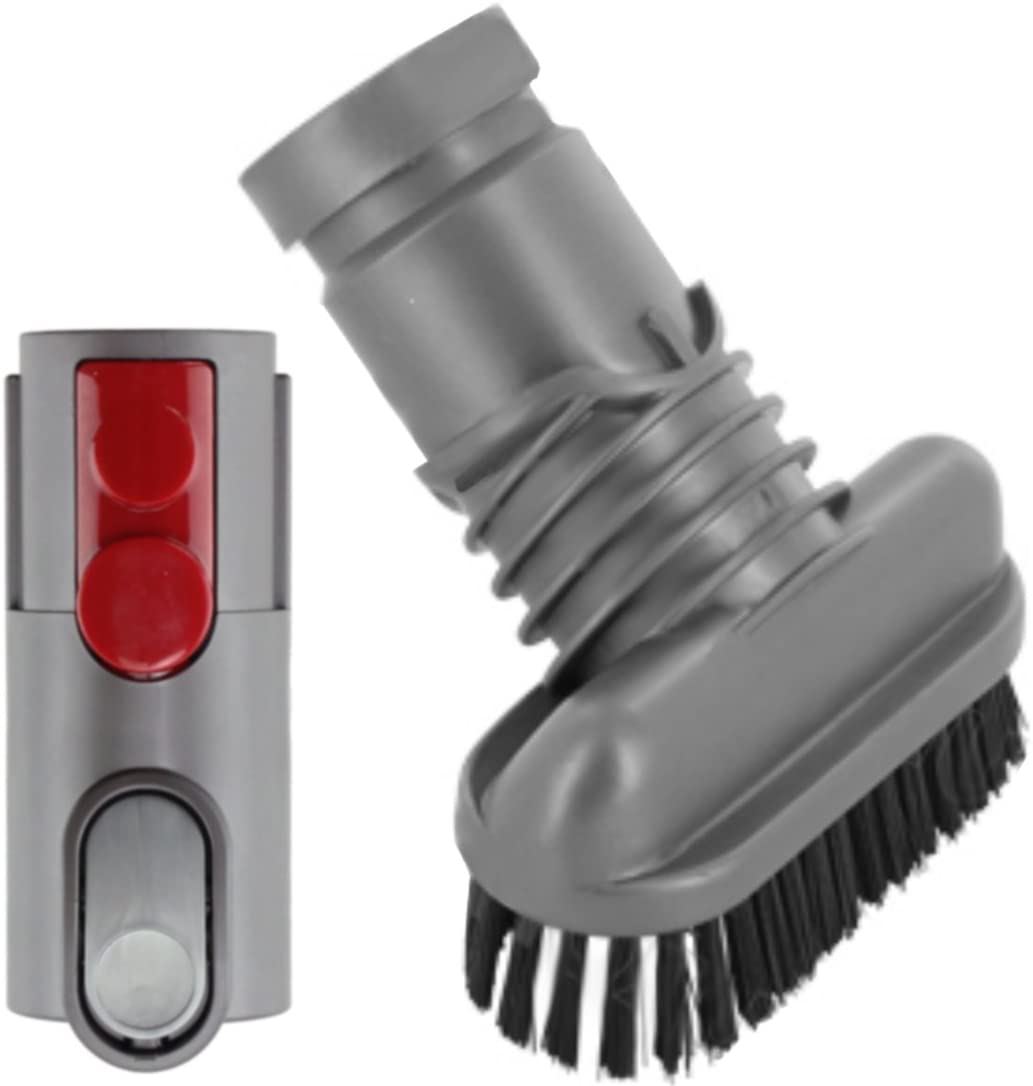 1.4m Compact Extension Hose + Stubborn Dirt Brush + Adapter kit for Dyson V7, V8, SV10, SV11 Cordless Vacuum Cleaner