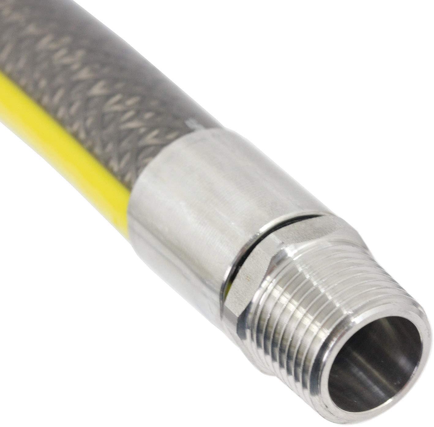 UNIVERSAL Oven Cooker Micropoint Oven Cooker Gas Supply Hose Pipe (6ft 1/2 inch, Bayonet, BS EN14800 CE)