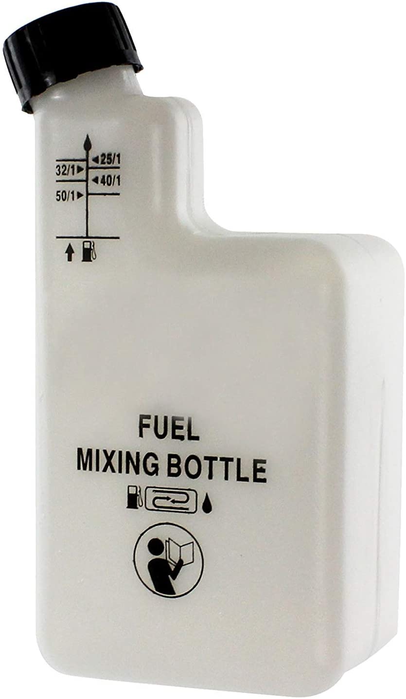 Funnel 1L + Mixing Bottle Fuel Oil for Lawnmower Brushcutter Strimmer Trimmer