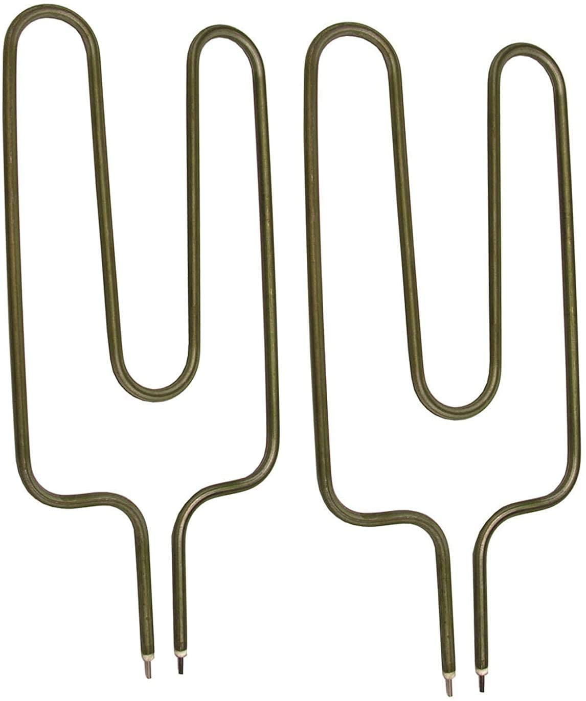 Heater Element for CREDA Night Storage Heaters (850W, Crank Neck, 2 Pin) Pack of 2