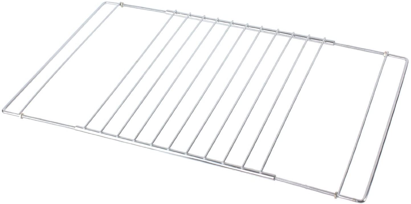 Medium Grill Pan, Rack & Dual Detachable Handles with Adjustable Shelf for INDESIT Oven Cookers