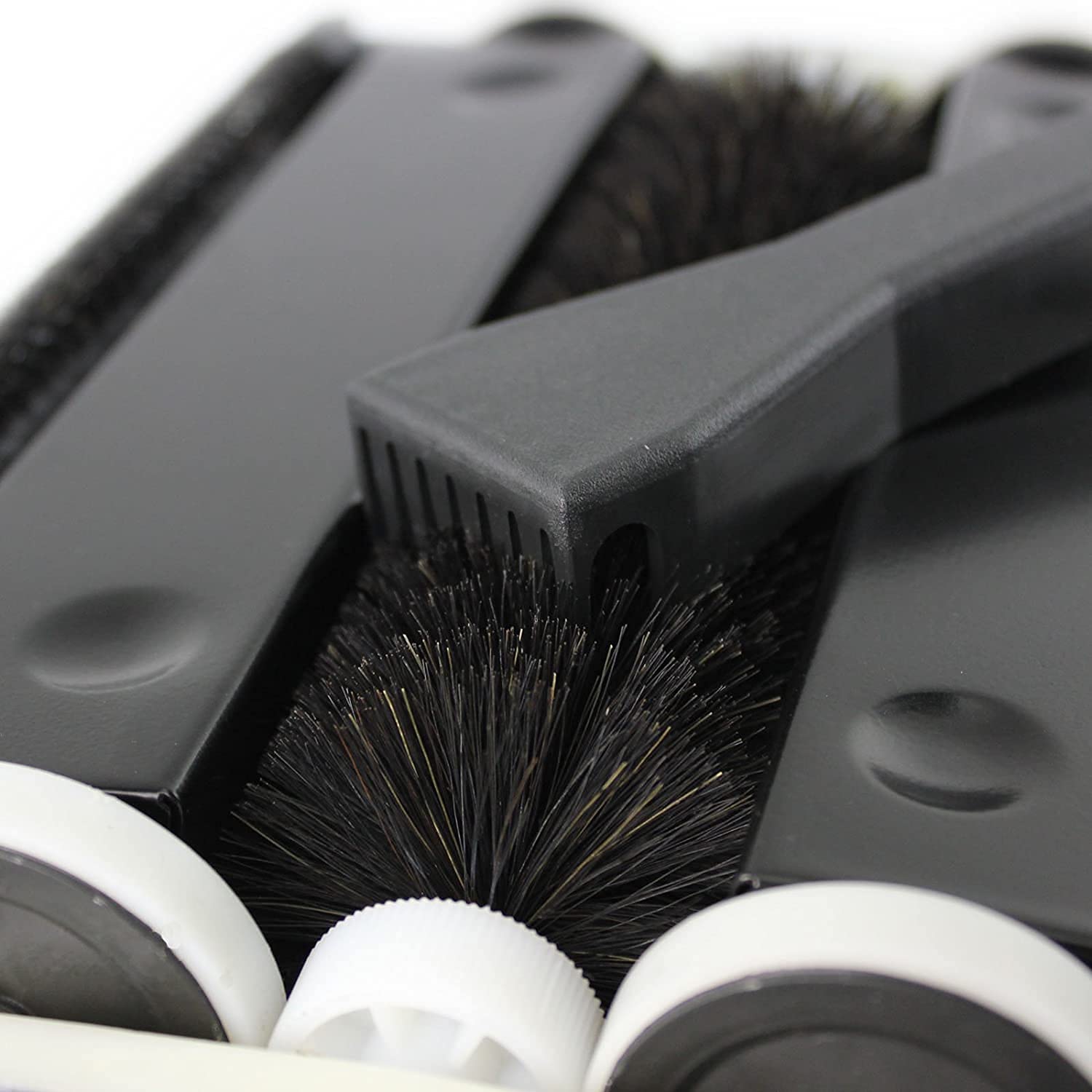 Manual Floor Sweeper Broom Carpet Hard Floors Lightweight Cleaning Brush Sweeping