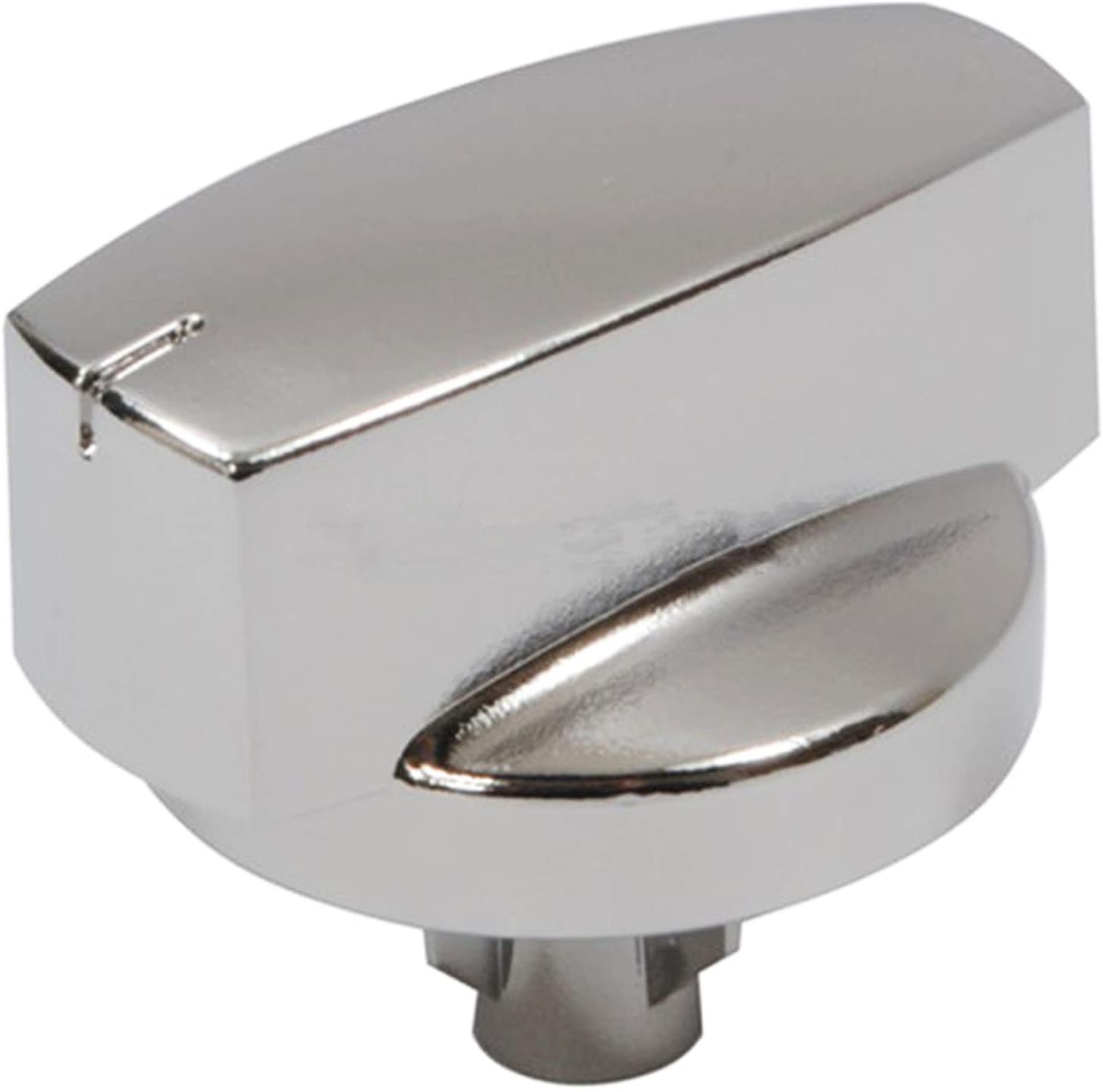 BELLING Oven Cooker Knob Function Control Switch 444445412 444445413 1000DF (Silver/Chrome) Pack of 4