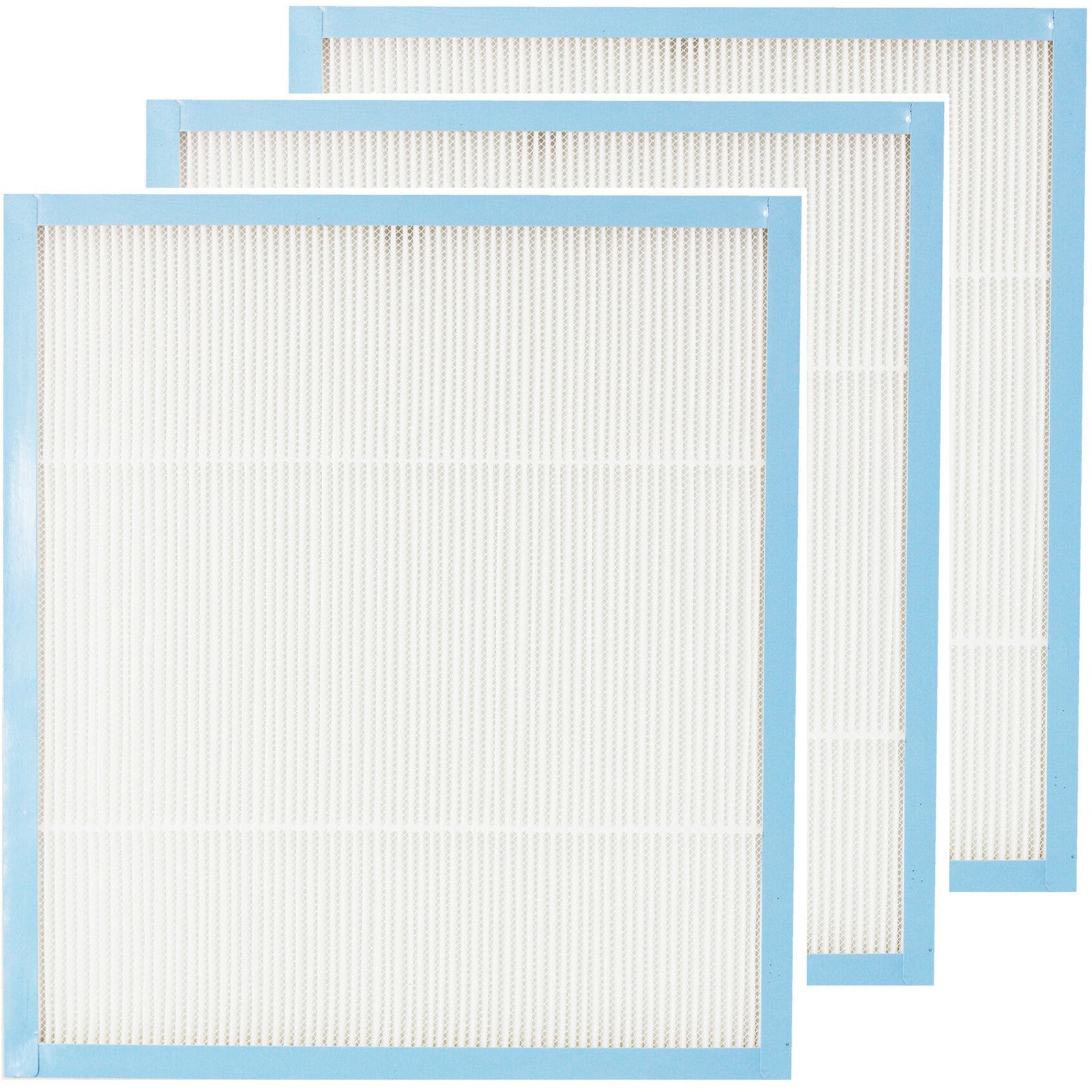 HEPA Filter for HOMEDICS AR-20 AR20 Professional Air Purifier AR-2FLT Blue (Pack of 3)
