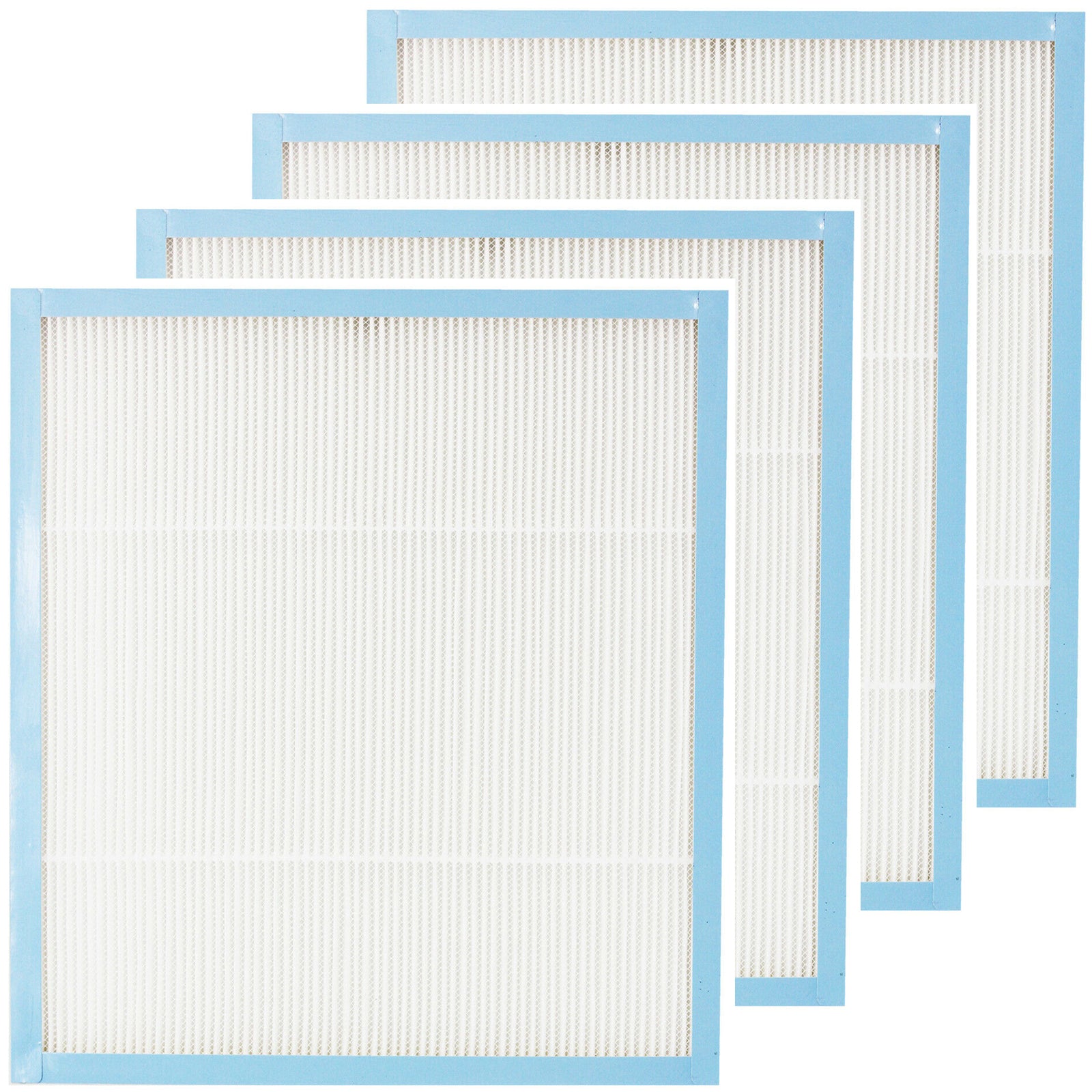 HEPA Filter for HOMEDICS AR-20 AR20 Professional Air Purifier AR-2FLT Blue (Pack of 4)