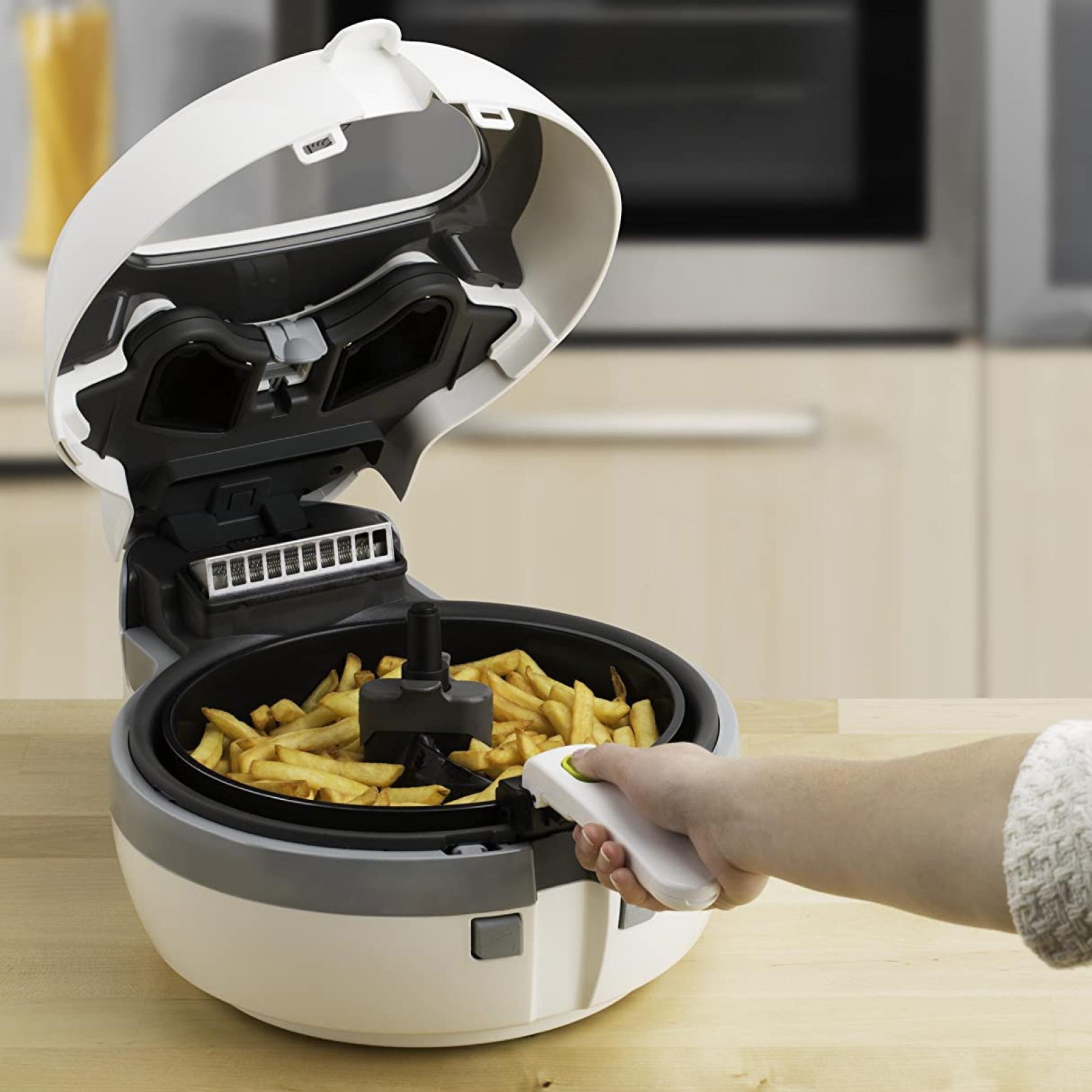 Mixing Blade Paddle Stirring Arm & Seal + Spoon for TEFAL ACTIFRY SEB Air Fryer