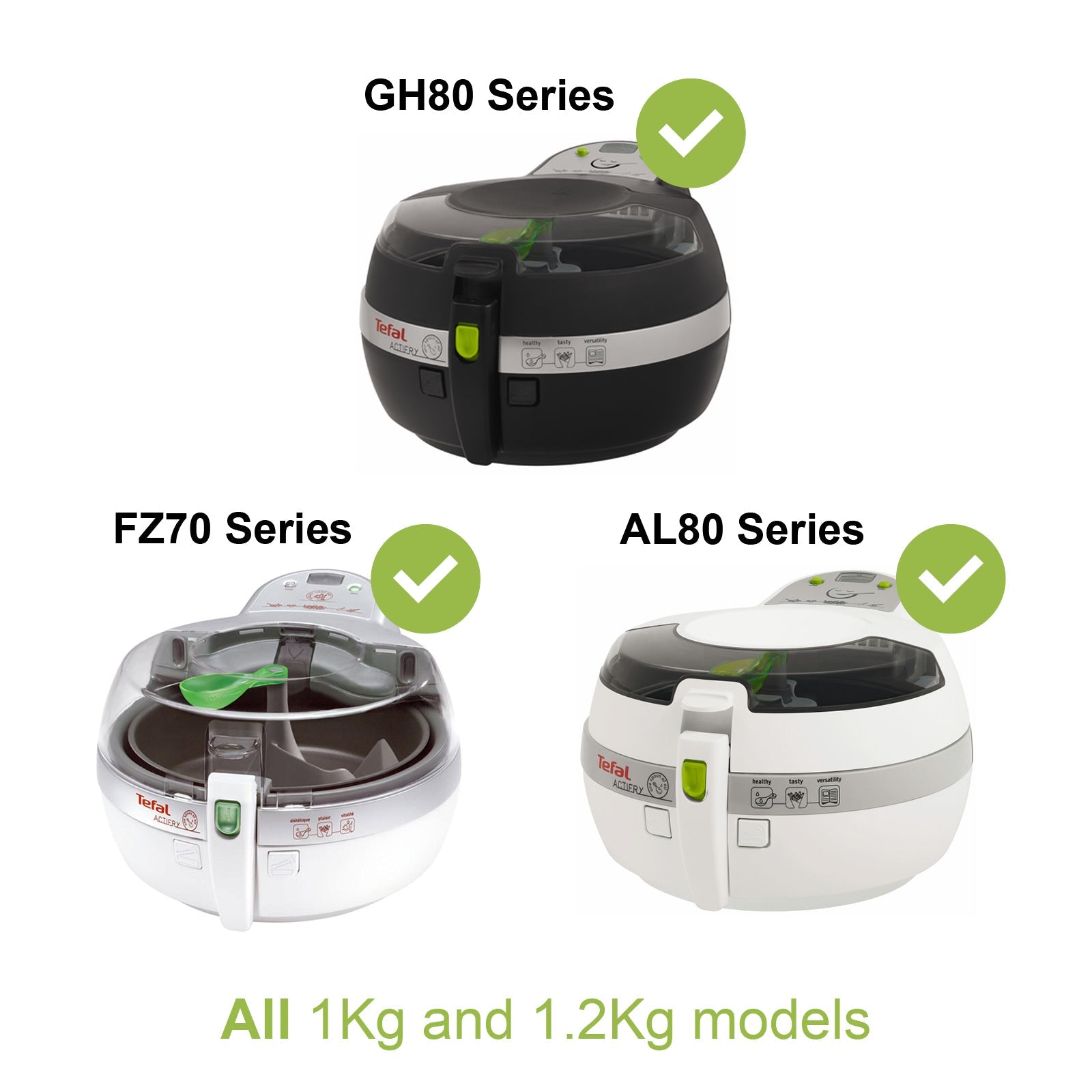 Fryer Filter + Mixing Paddle Blade for TEFAL Actifry FZ700001/12 FZ700015/12