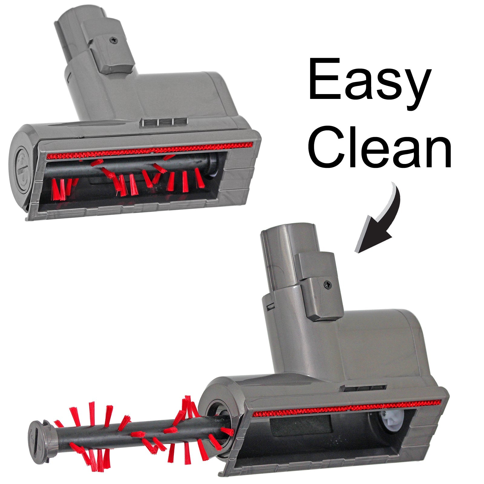 Mini Turbine Motorised Brush Tool Attachment for Dyson SV03 SV04 SV05 SV06 Cordless Vacuum Cleaner