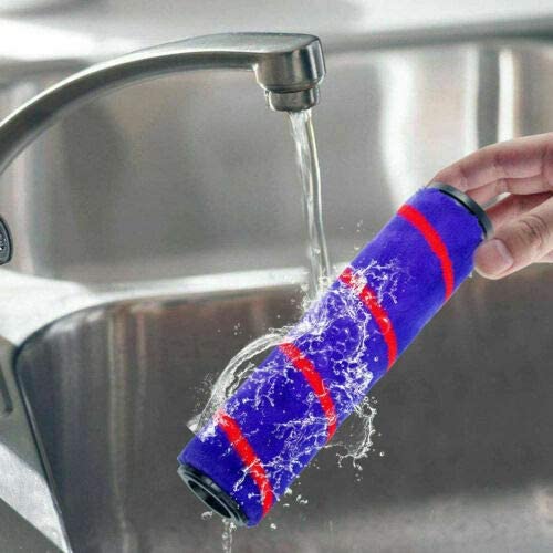 Soft Roller Brush Head Hard Floor Tool, Mini Turbine Tool + Filter for DYSON DC58 DC62 Vacuum Cleaner