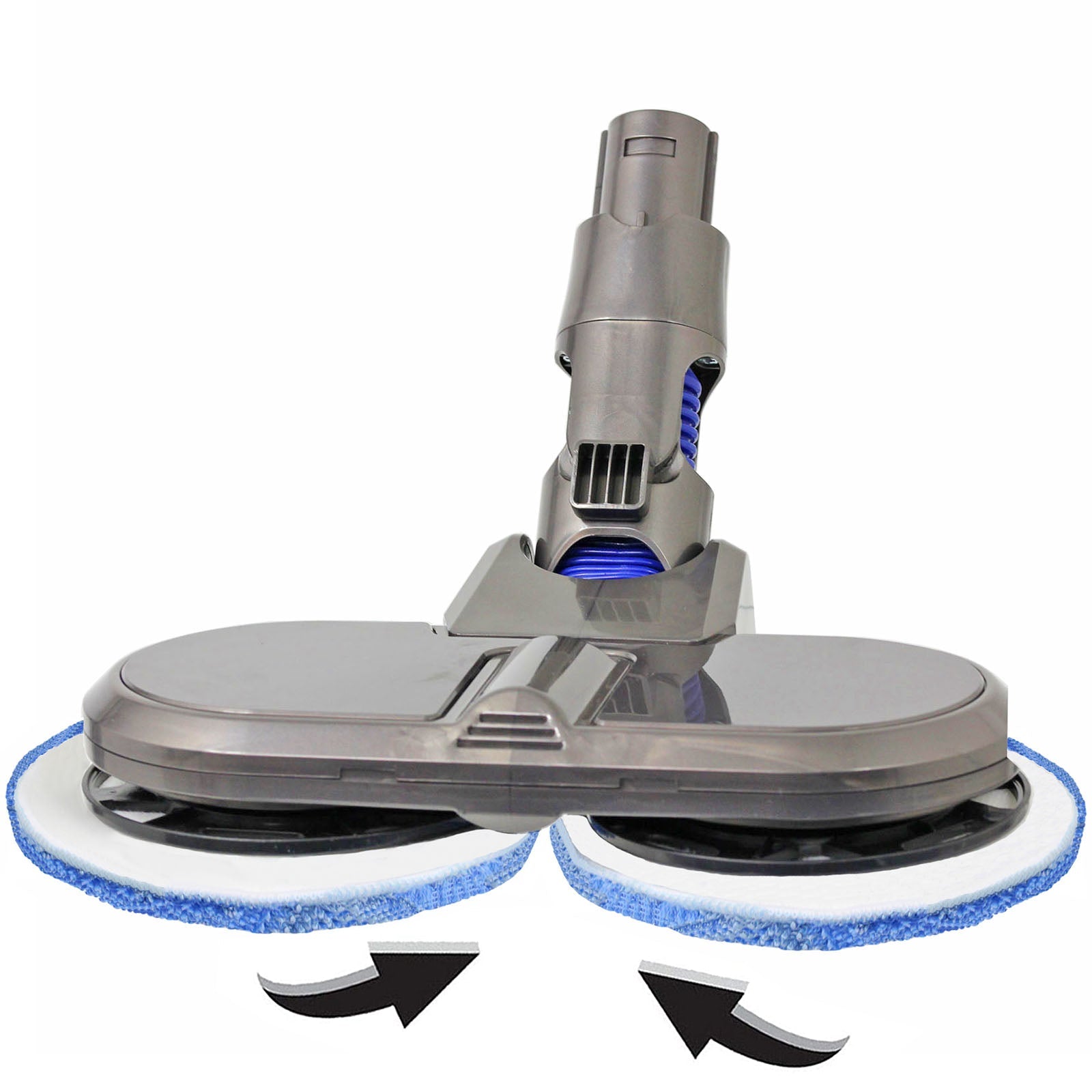 Hard Floor Surface Polisher Scrubbing Cleaning Mop Tool for Dyson SV03 SV04 SV06 Vacuum Cleaner
