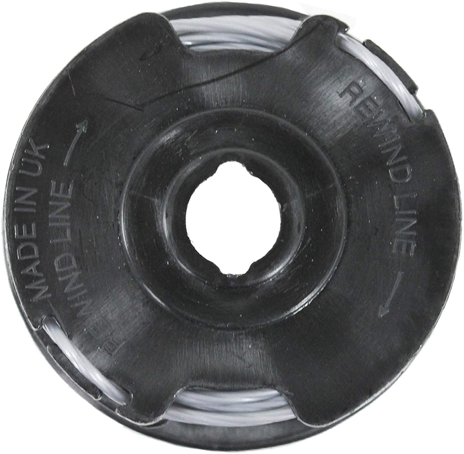 Line & Spool for MOUNTFIELD MT48Li Freedom 48 2015 2016 Strimmer Trimmer 3m (Pack of 4)