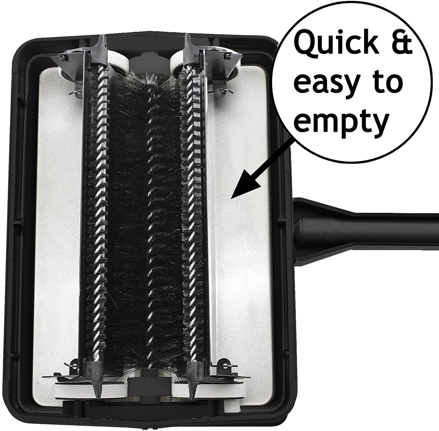 Manual Floor Sweeper Broom Carpet Hard Floors Lightweight Cleaning Brush Sweeping