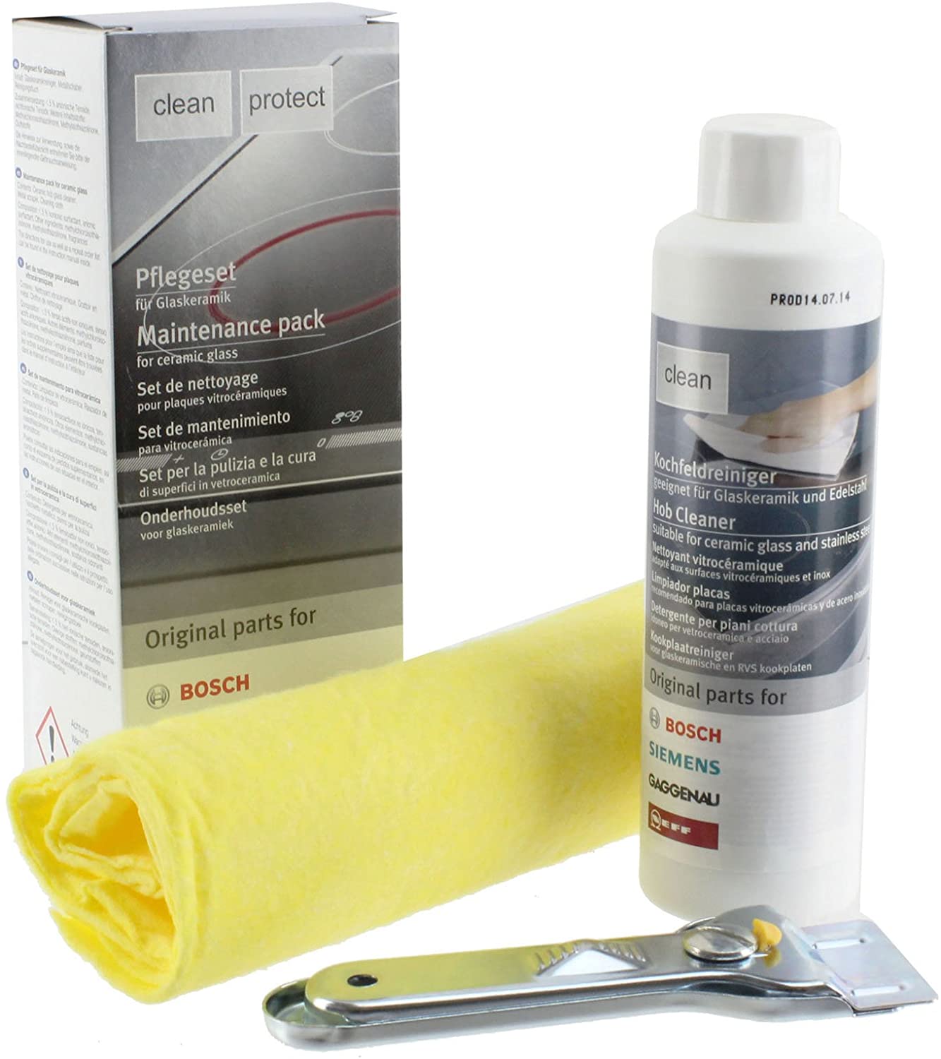 BOSCH Cooker Glass & Ceramic Hob Cleaning Kit