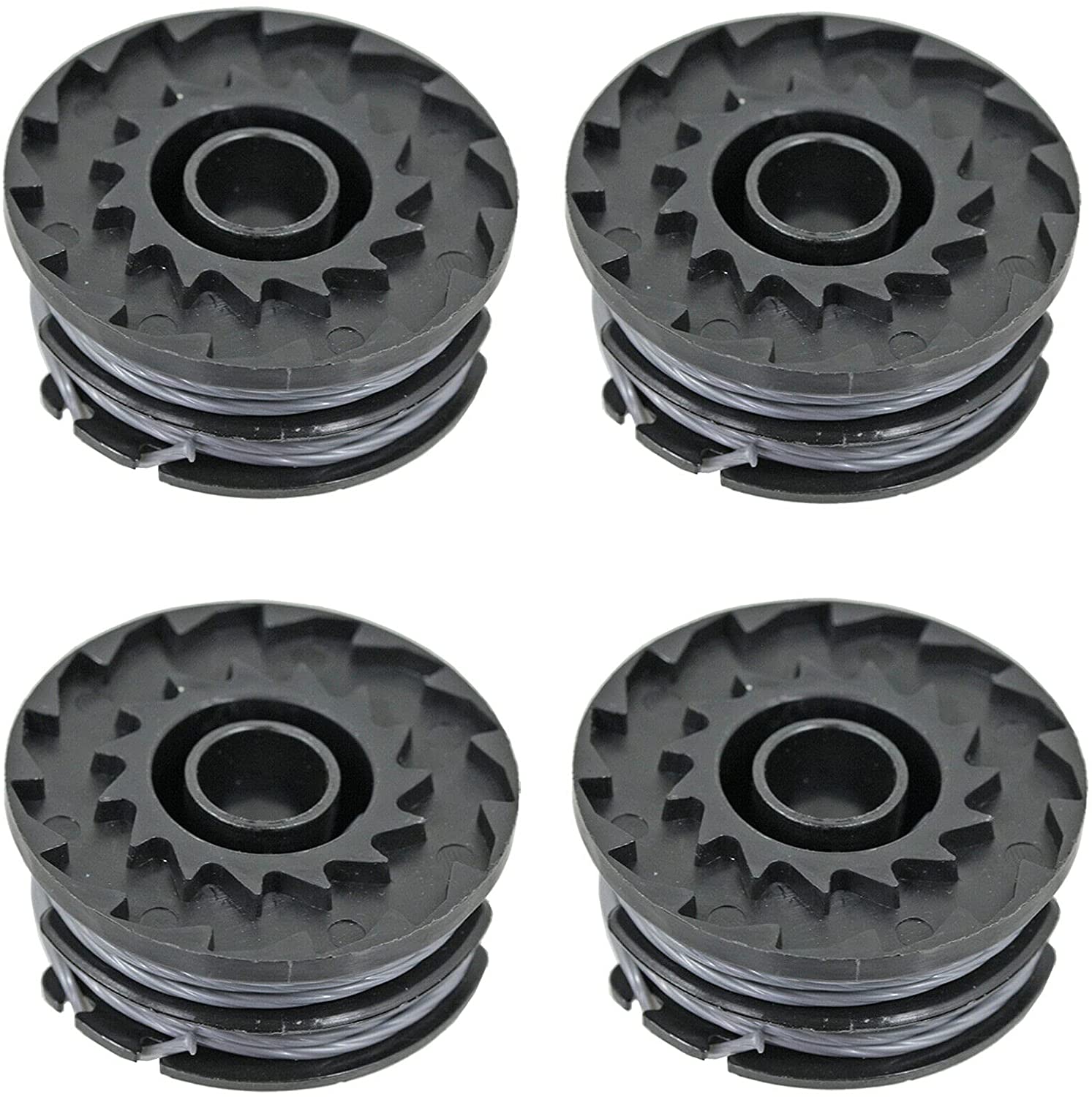 Line & Spool for GREENWORKS Strimmer Trimmer 3m (Pack of 4)