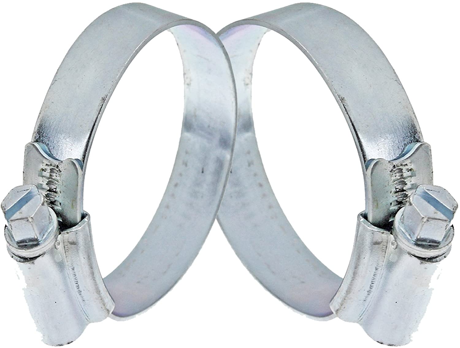 Universal Flexible Corrugated Hose Pipe Tube for Water, Air & Dust + 2 Clamp Clips (25mm, 5m)