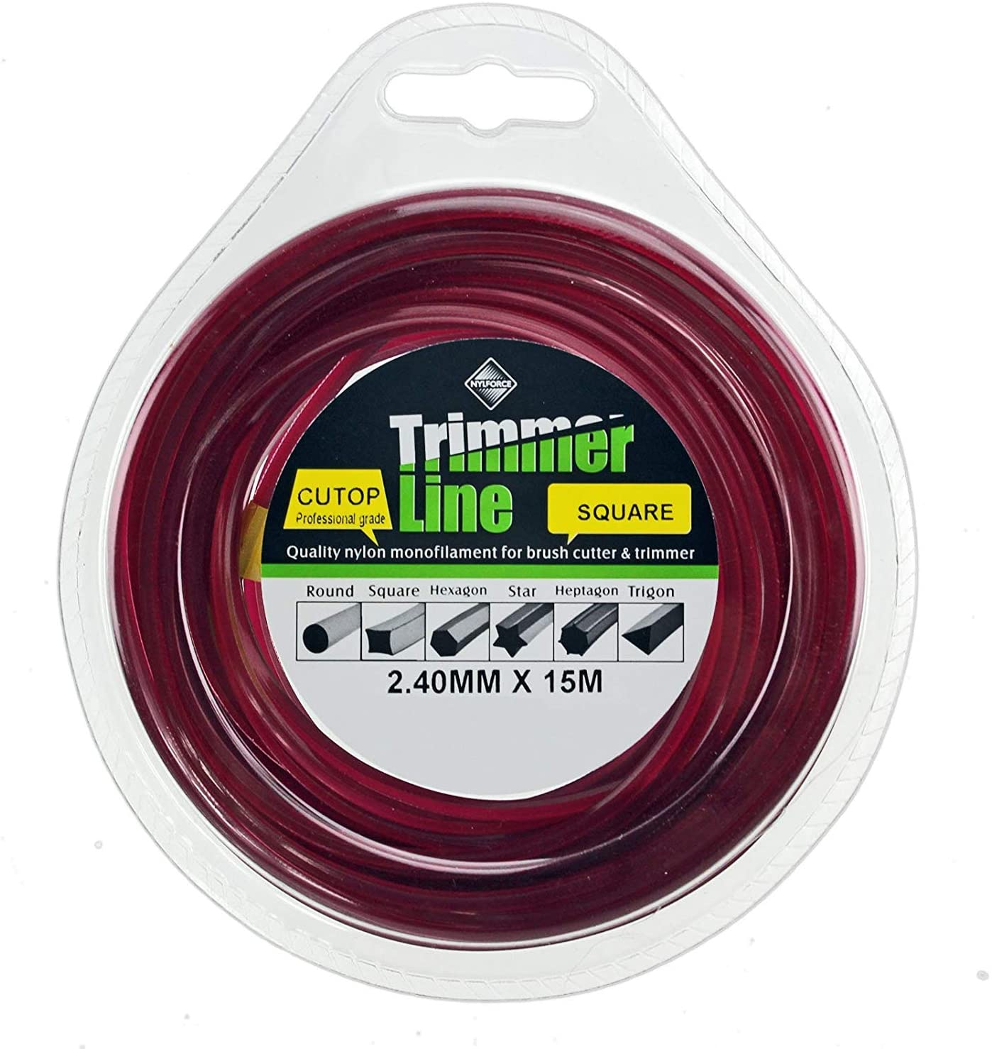 UNIVERSAL Dual Line Manual Feed Head with Bolts + 3 x Refill for Strimmer/Trimmer/Brushcutter