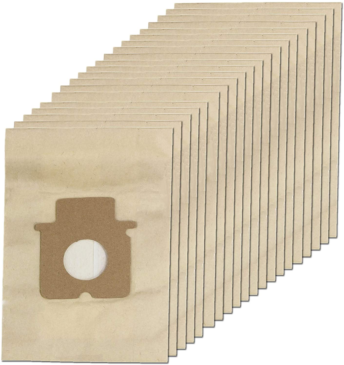 Dust Bags for Panasonic Vacuum Cleaner MC-E (Pack of 20 + 10 Fresheners)