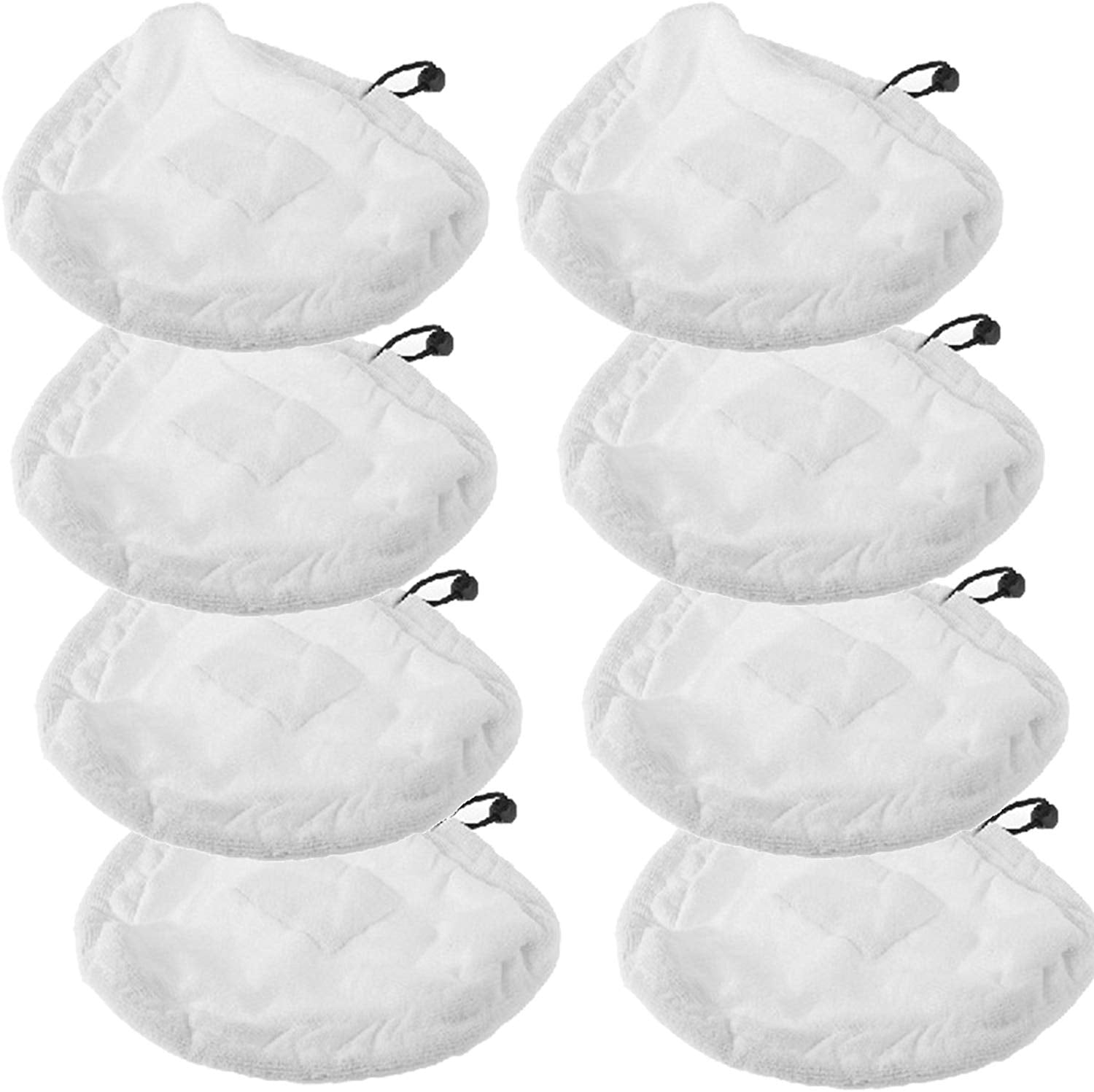 Microfibre Cloth Cover Pads for Steamworks SW1 & Swan SS2010 Steam Cleaner Mop (Pack of 8)