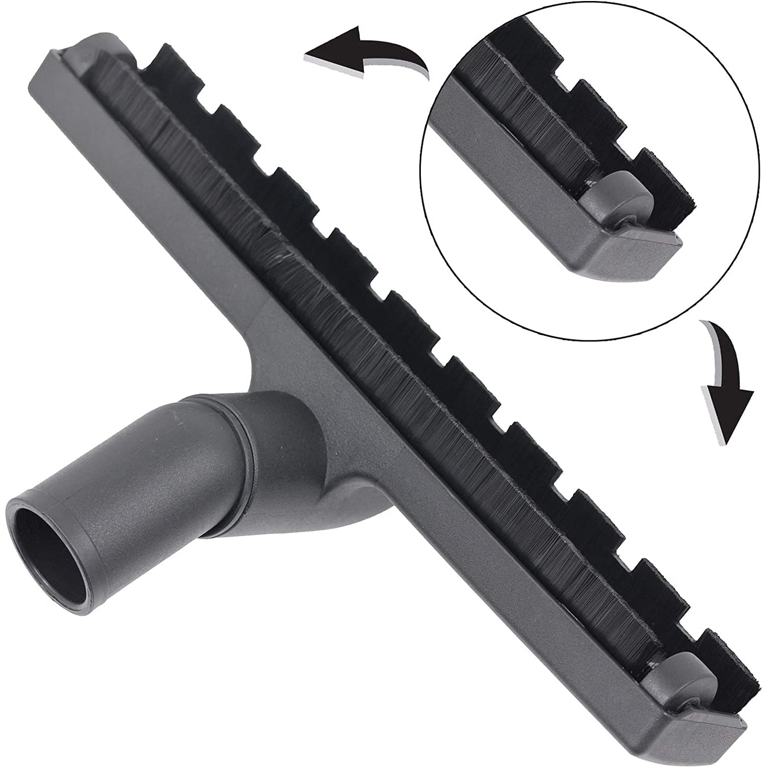 Deluxe Wheeled & Slim Hard Brush Tool for HOOVER Vacuum Cleaner 32mm