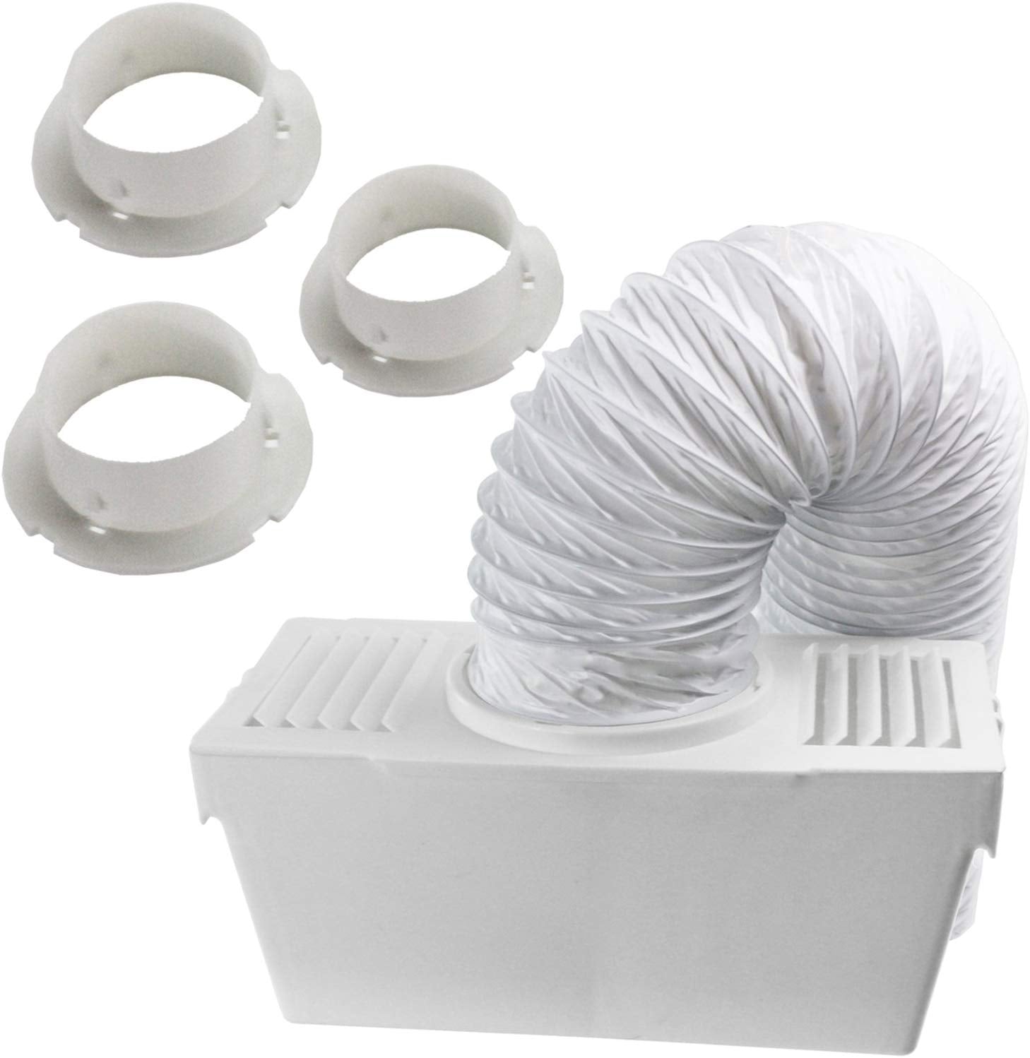 Vent Hose Condenser Kit with 3 x Adapters for Zanussi Tumble Dryer (1.2m)