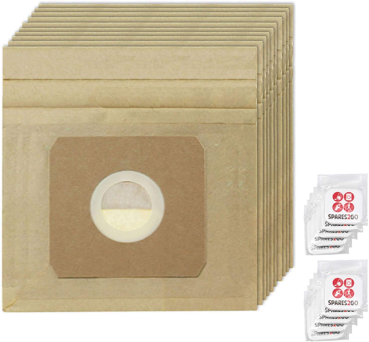 Strong Dust Bags for ELECTROLUX Vacuum Cleaner (Pack of 10) + 10 Freshener Tabs