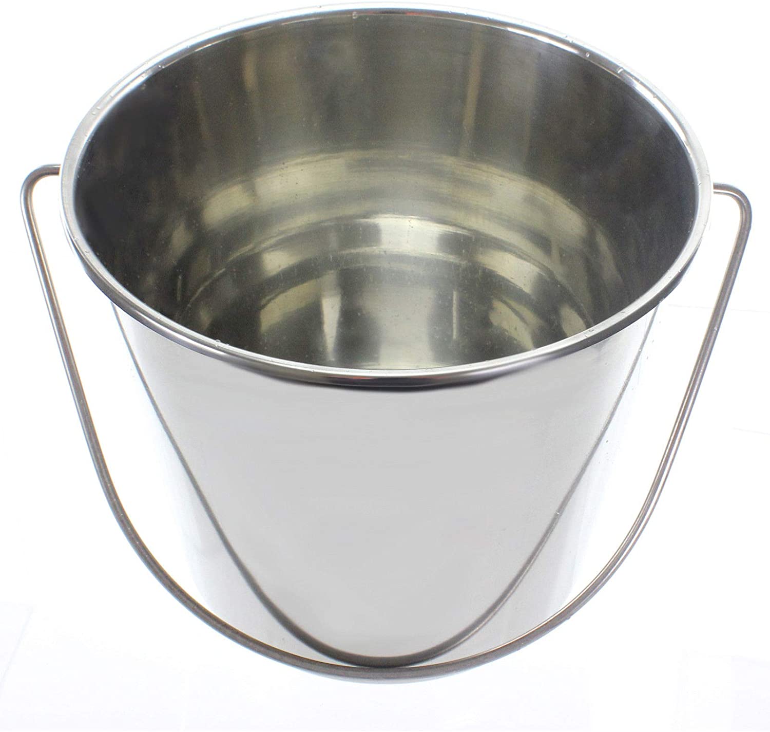 12 Litre Feed Feeding Watering Bucket for Horse Equestrian Stable (Pack of 2)