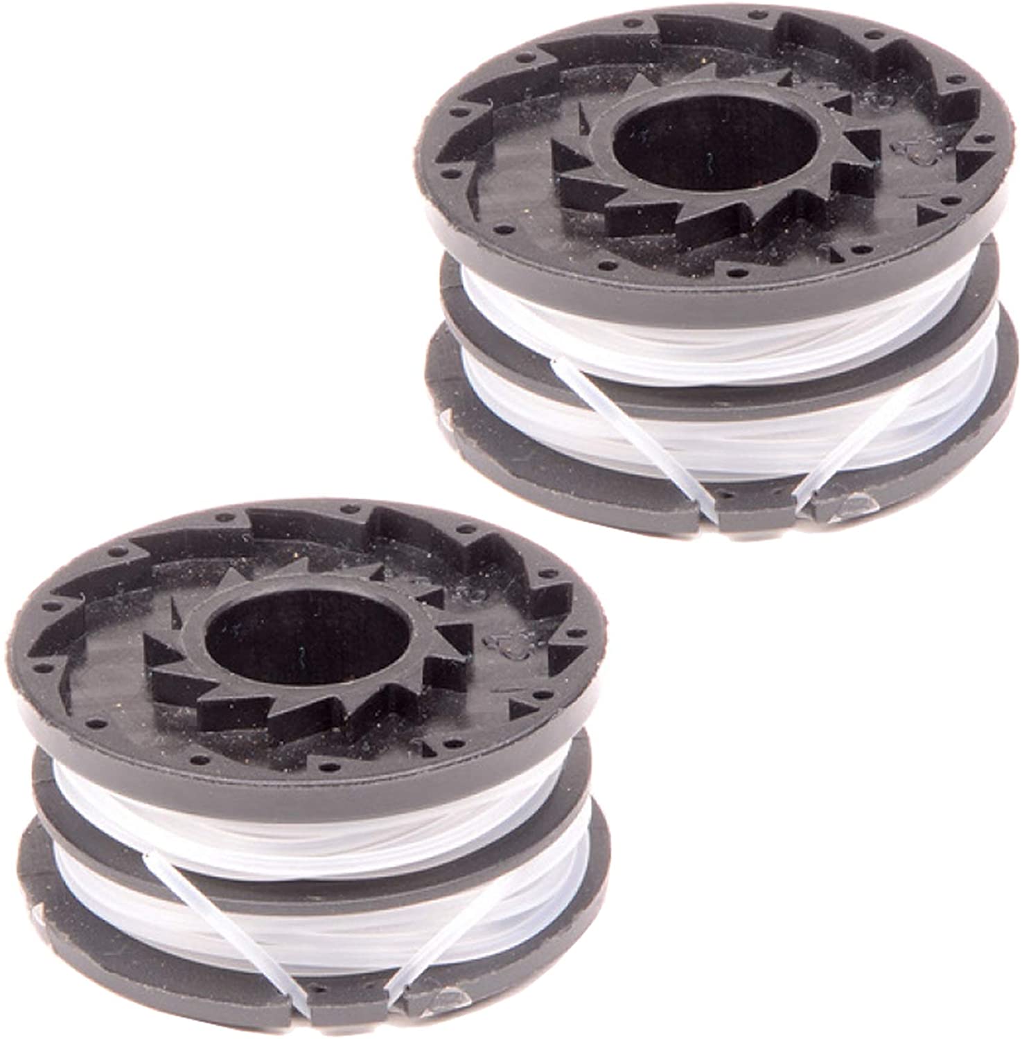Twin Line Spool for SPEAR & JACKSON S3525ET Strimmer Trimmer (Pack of 2)