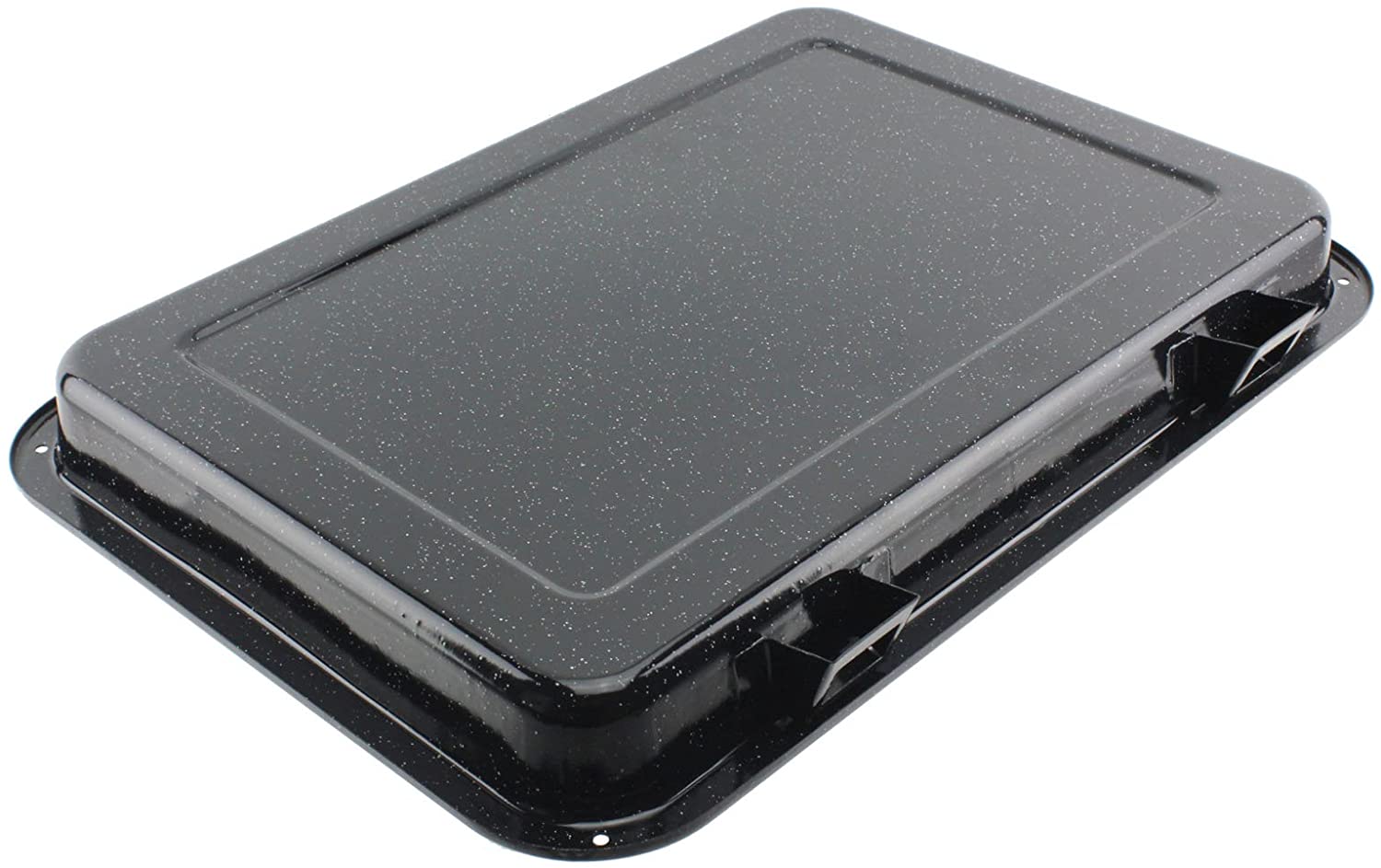 Medium Grill Pan, Rack & Dual Detachable Handles with Adjustable Shelf for BELLING Oven Cookers