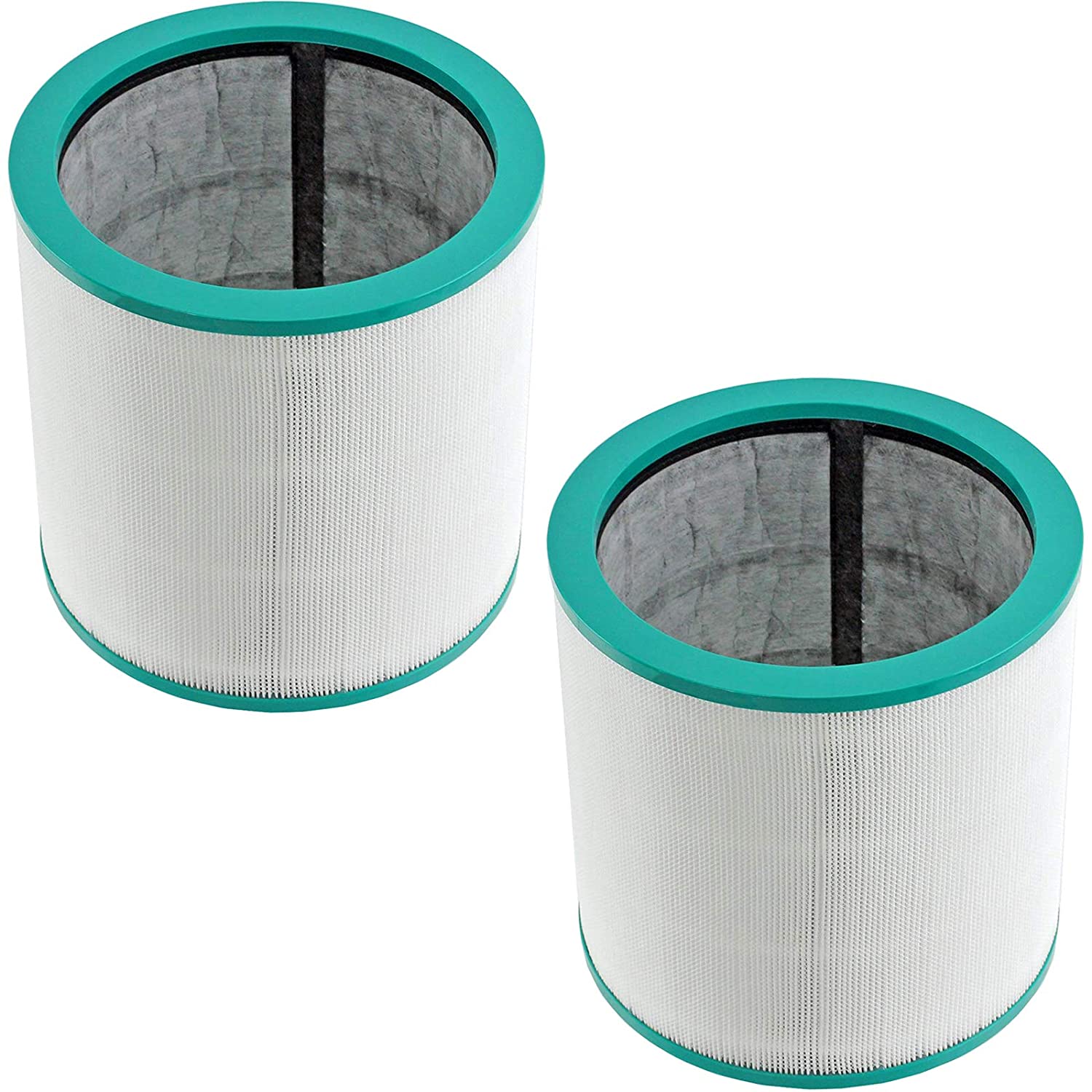 Glass 360° Filter for DYSON Air Purifier Pure Cool Link Tower (Pack of 2)