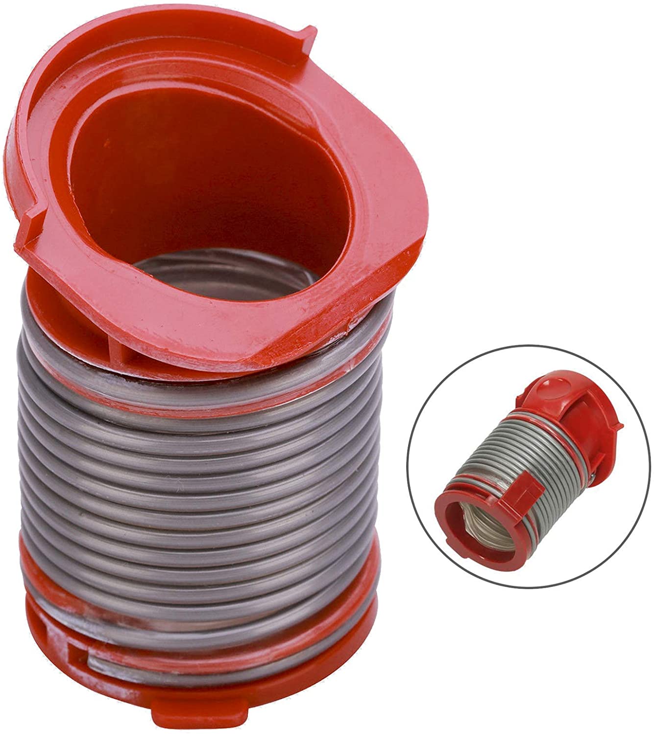 Dyson Short Internal Hose DC40 D40i Animal Multi Floor Series Silver Red 924796-02