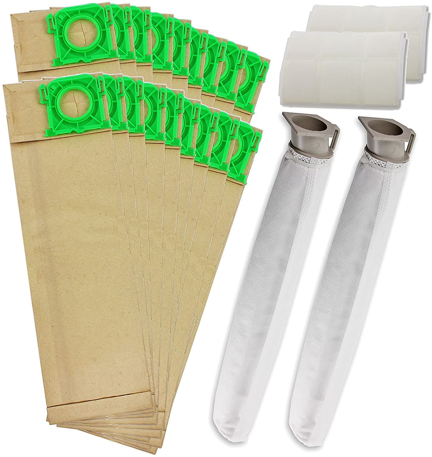 Dust Bags Filter Service Kit for SEBO X1 X2 X3 X4 X5 Extra & C1 C2 C3 Series Vacuum Cleaner (20 Bags, 4 Filters)