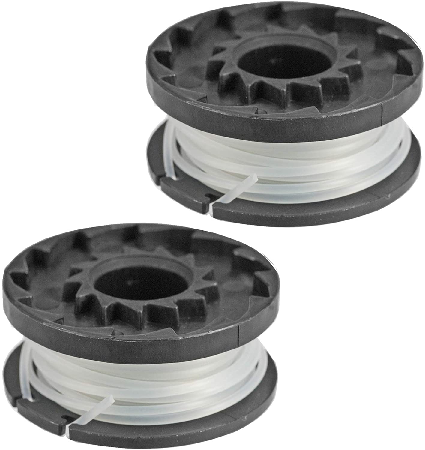 4m Spool & Line for SPEAR & JACKSON S1825CT N0F-GT-250/18-D S3630CT Strimmer (Pack of 2)