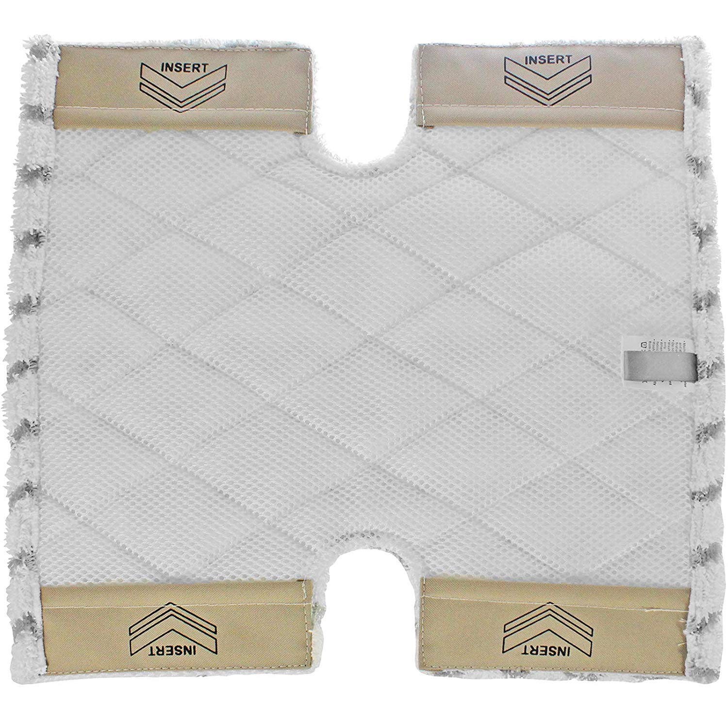 Cover Pads for SHARK Steam Cleaner Mop Klik n Flip Lift Away Pro Genuis (Pack of 2) + 2 x 500ml Detergent