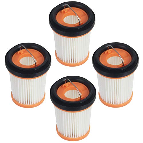 Cone HEPA Filter for Shark WV200 WV201 WV205 WV220 WV251 Vacuum Cleaner (Pack of 4)