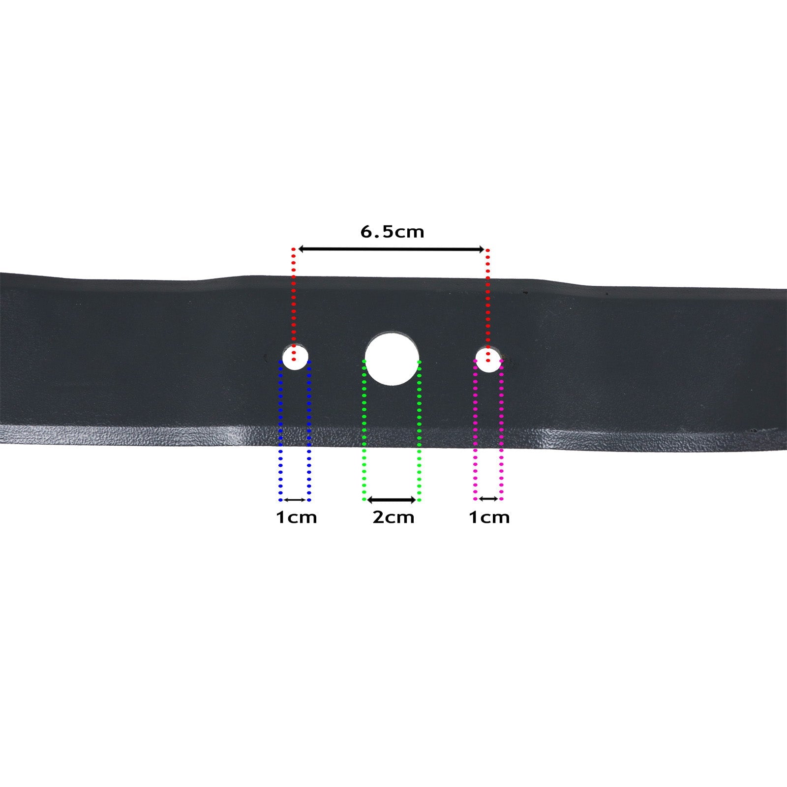 MOUNTFIELD Lawnmower Blade 46cm 18" 81004346/3 Genuine Mower Metal Cutter CASTEL